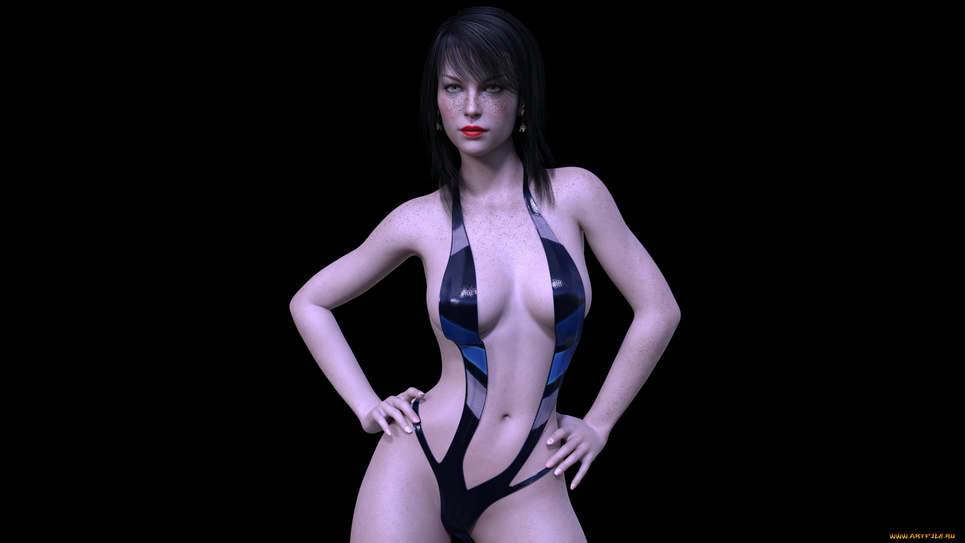 3д, графика, люди, , people, девушка, фон, взгляд