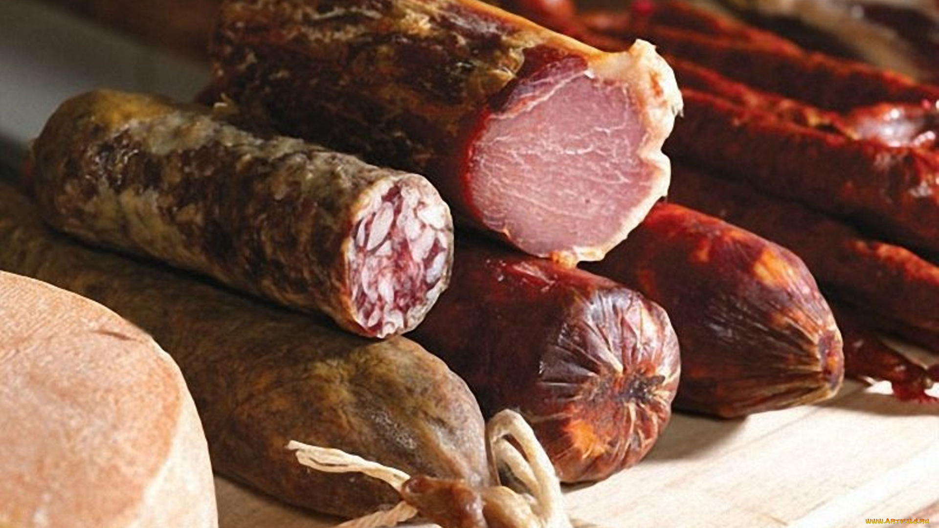 еда, колбасные, изделия, колбаса