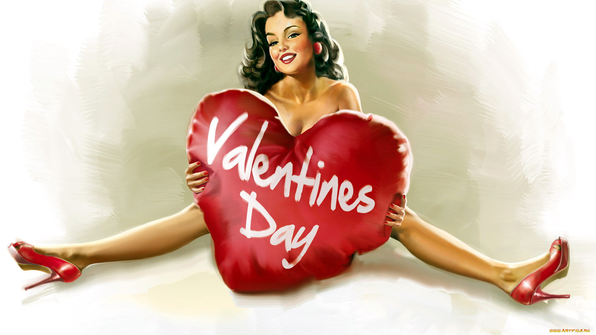 праздничные, день, святого, валентина, , сердечки, , любовь, рисунок