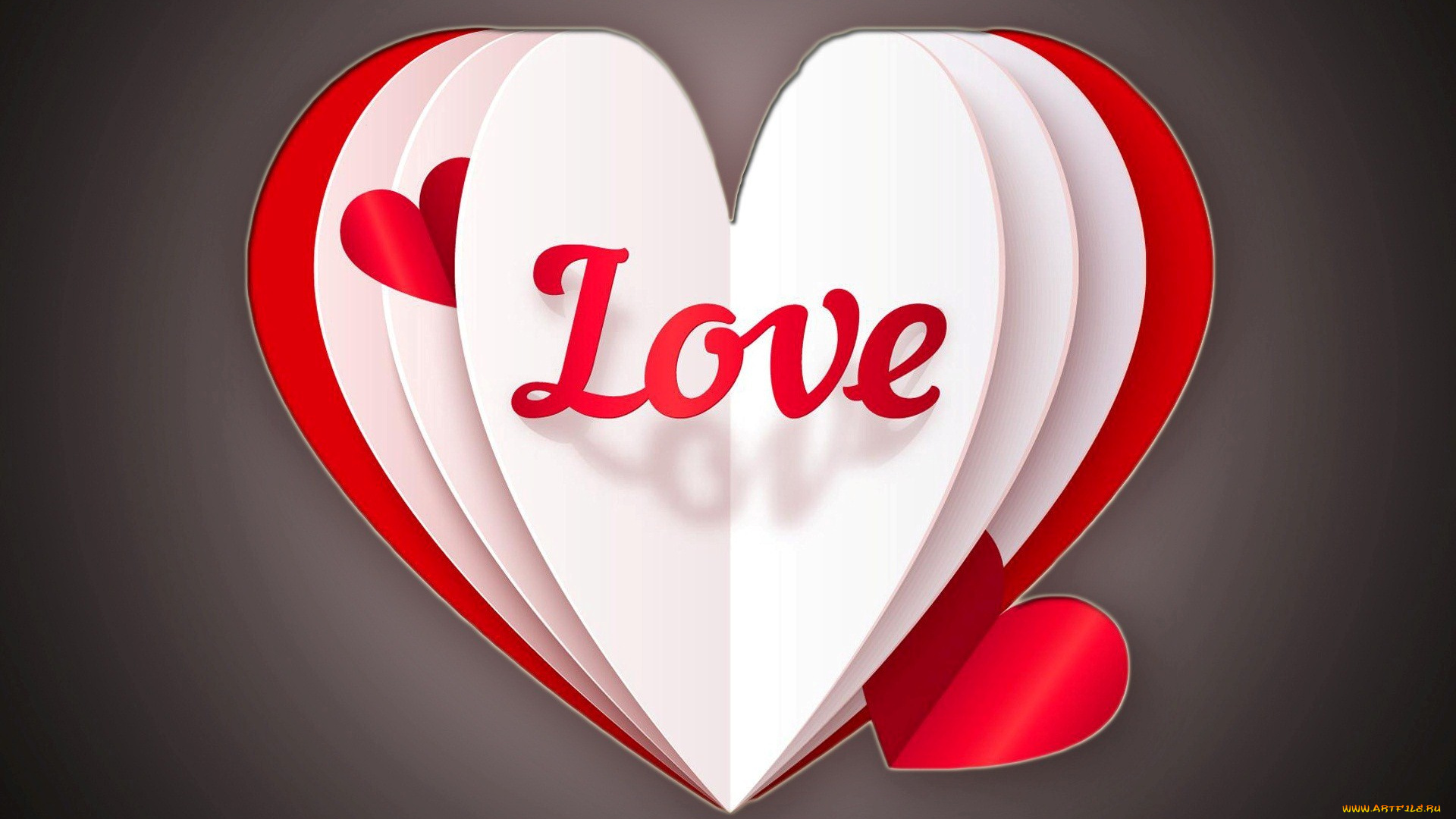 праздничные, день, святого, валентина, , сердечки, , любовь, надпись