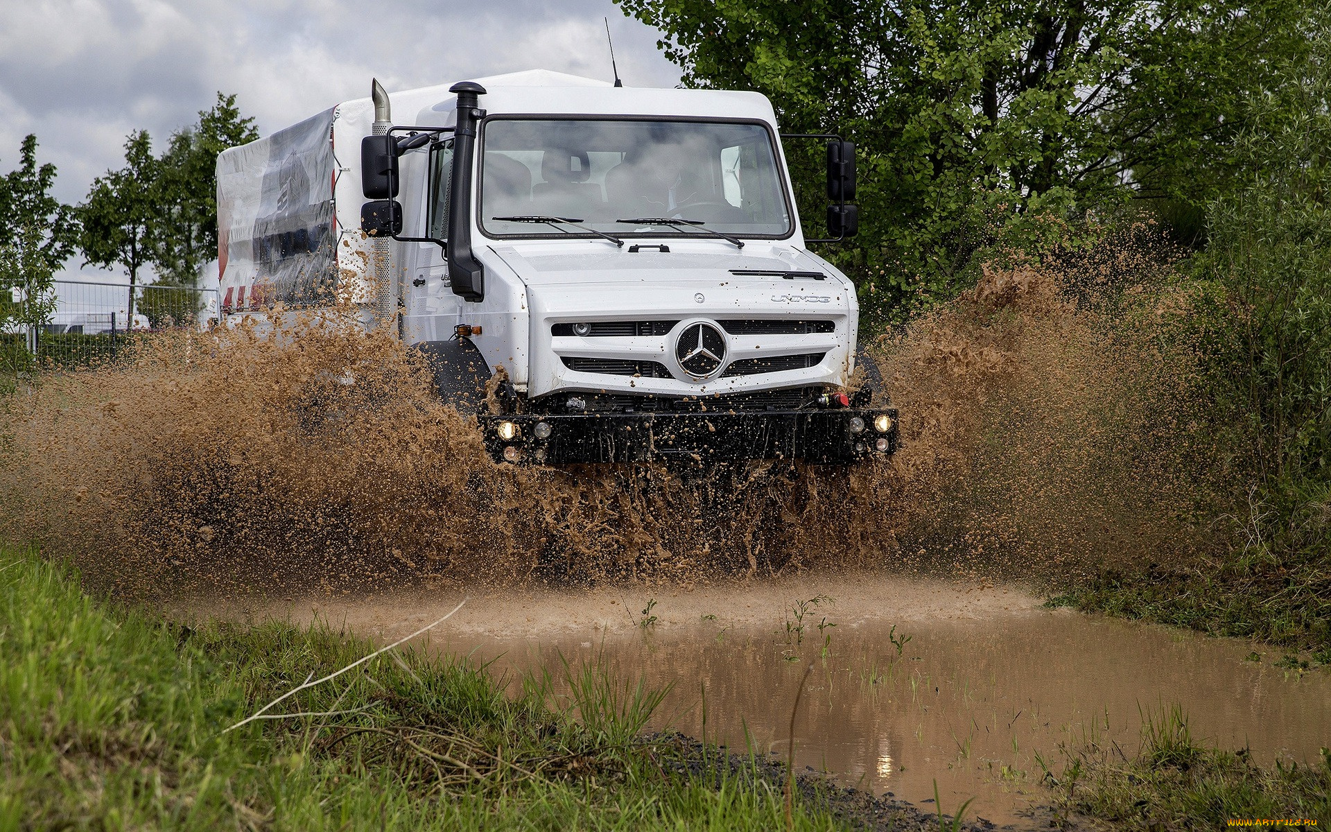 mercedes-benz, unimog, u5000, , 2018, автомобили, mercedes, trucks, грузовик, mercedes-benz, unimog, u5000, all-terrain, vehicle, бездорожье, мерседес, белый