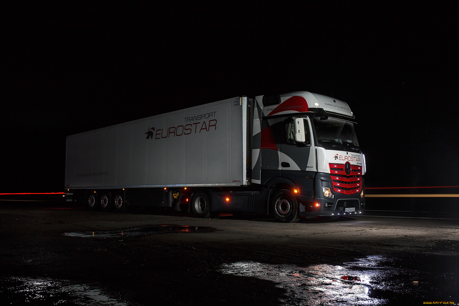 mercedes, actros, автомобили, mercedes, trucks, trucks, ночь, arseniy, pekarski, фура, mercedes, actros, мерседес
