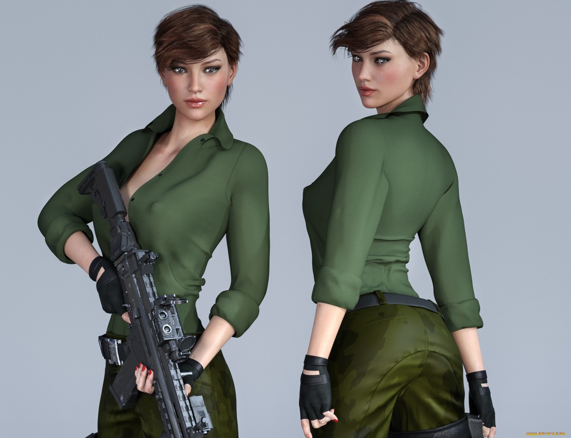 3д, графика, люди, , people, девушка, фон, взгляд