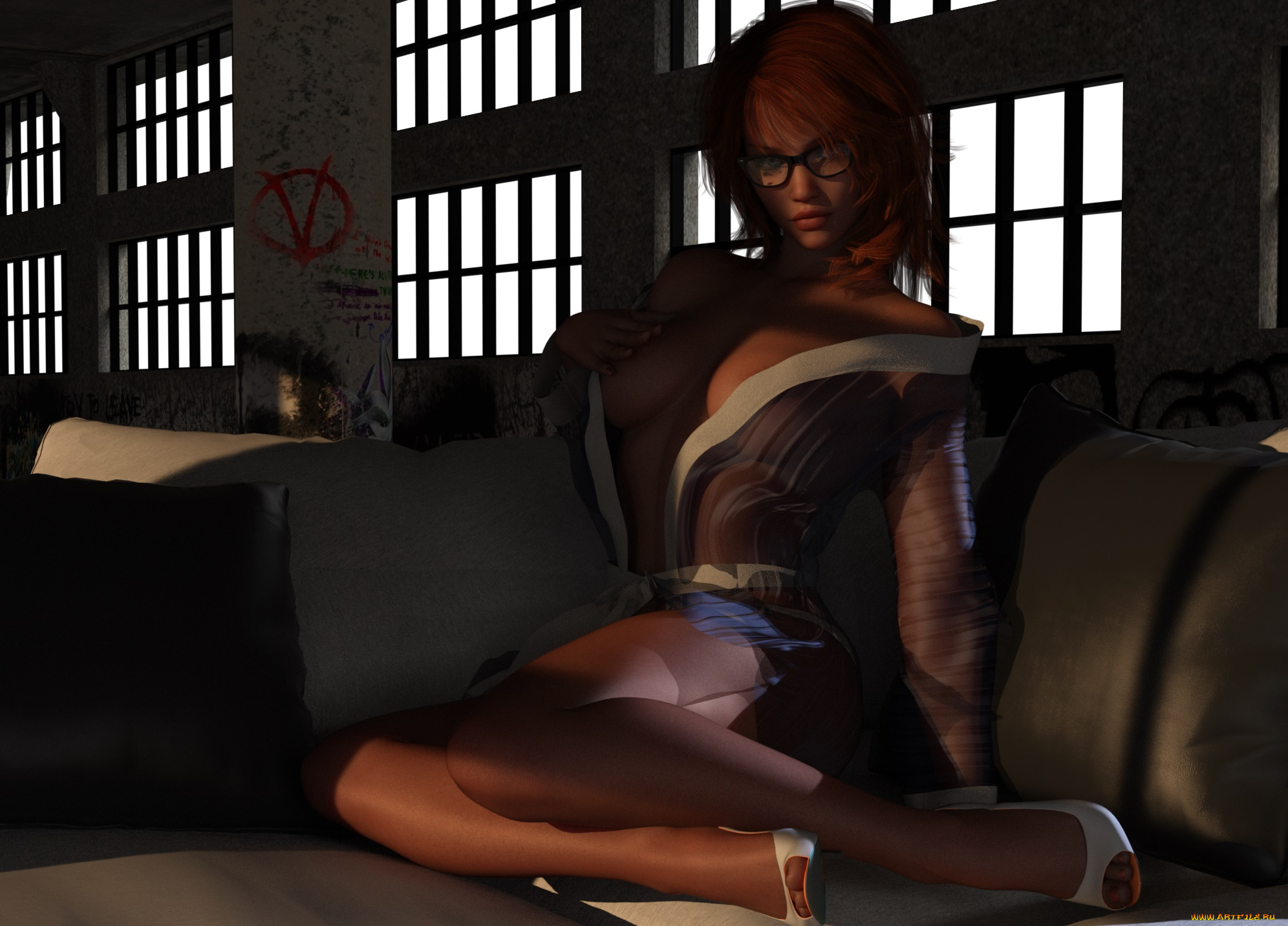 3д, графика, люди, , people, фон, взгляд, девушка