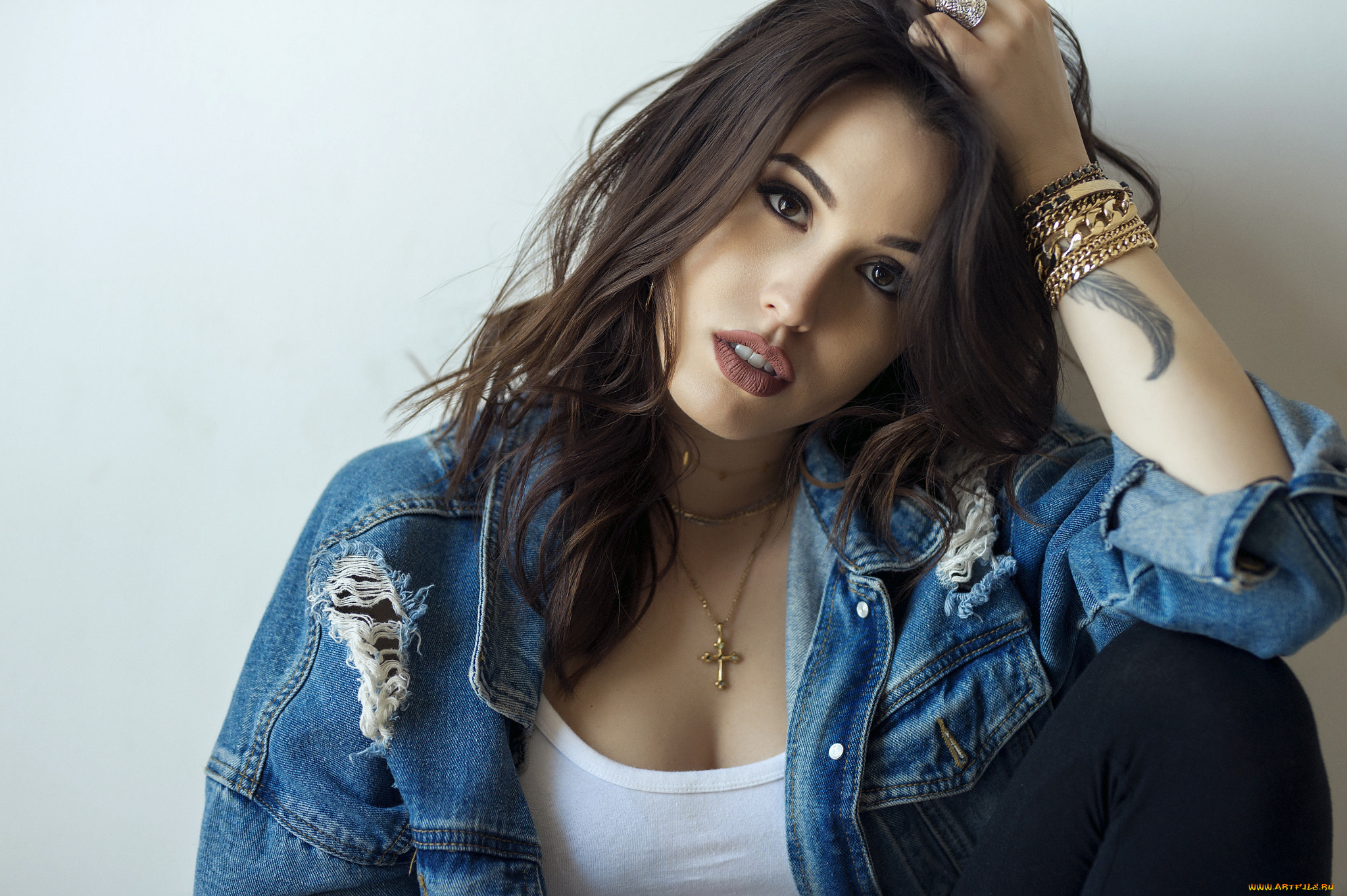 девушка, девушки, -unsort, , брюнетки, темноволосые, модель