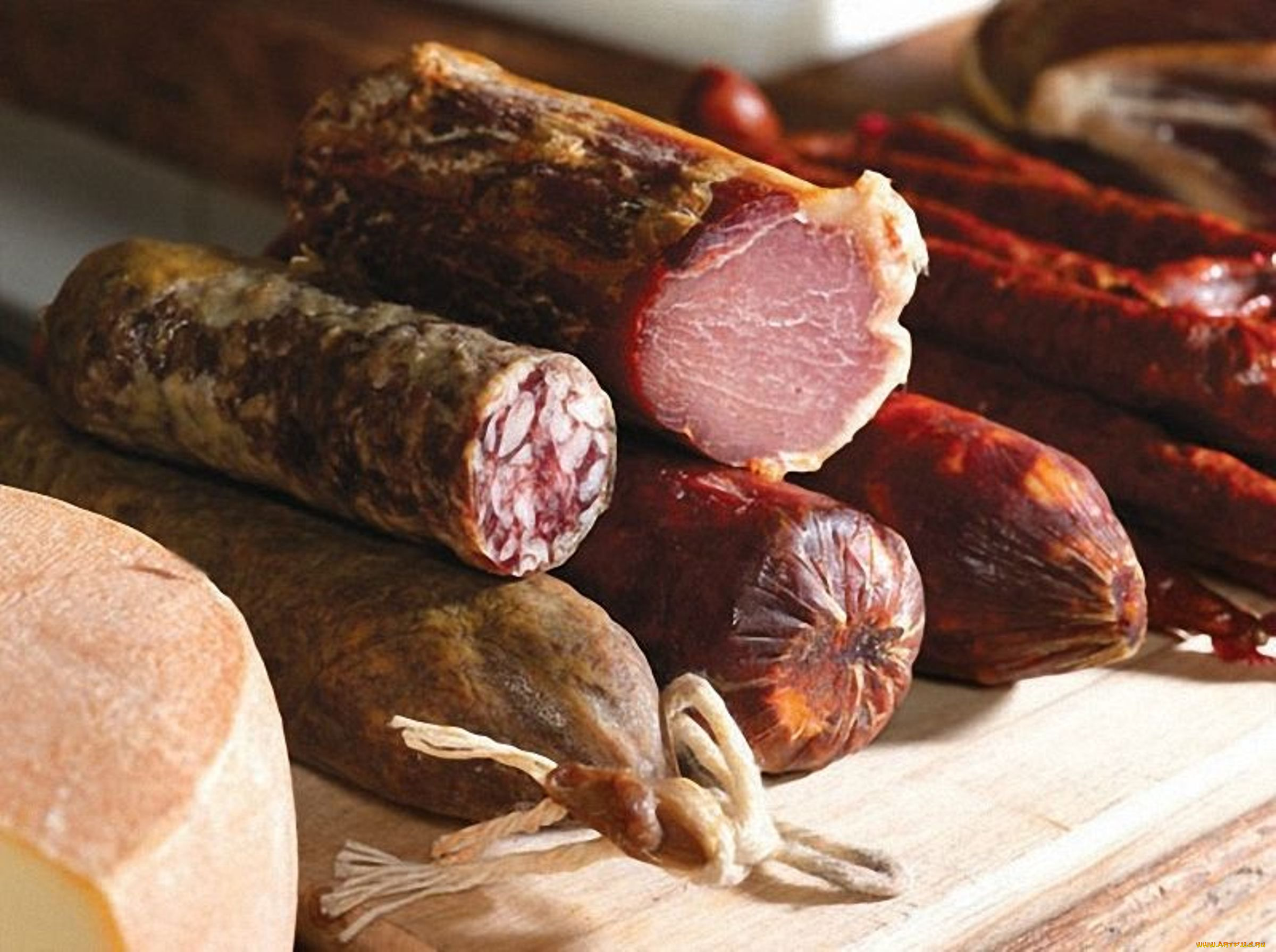 еда, колбасные, изделия, колбаса