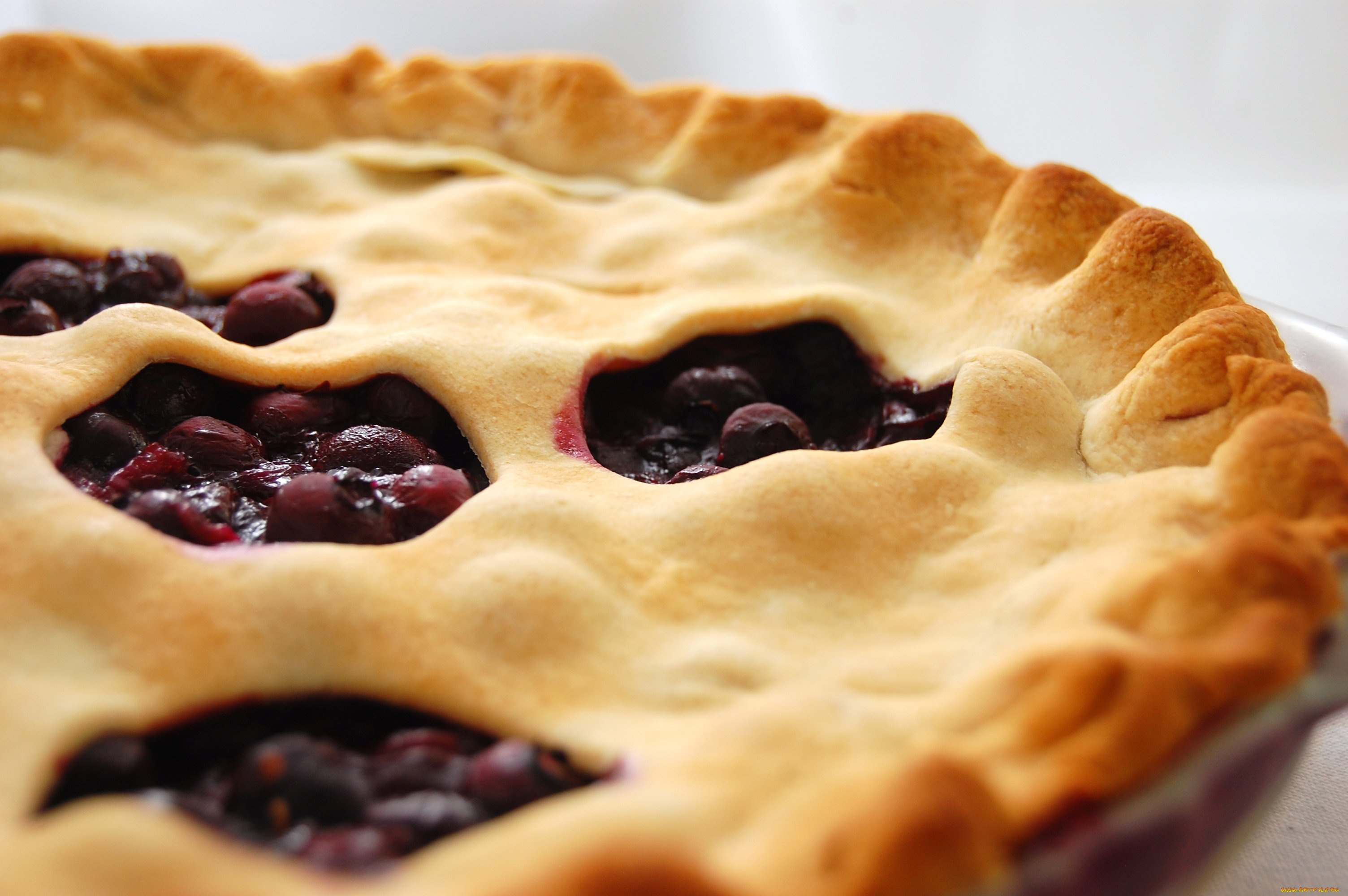 еда, пироги, пирог, ягодный