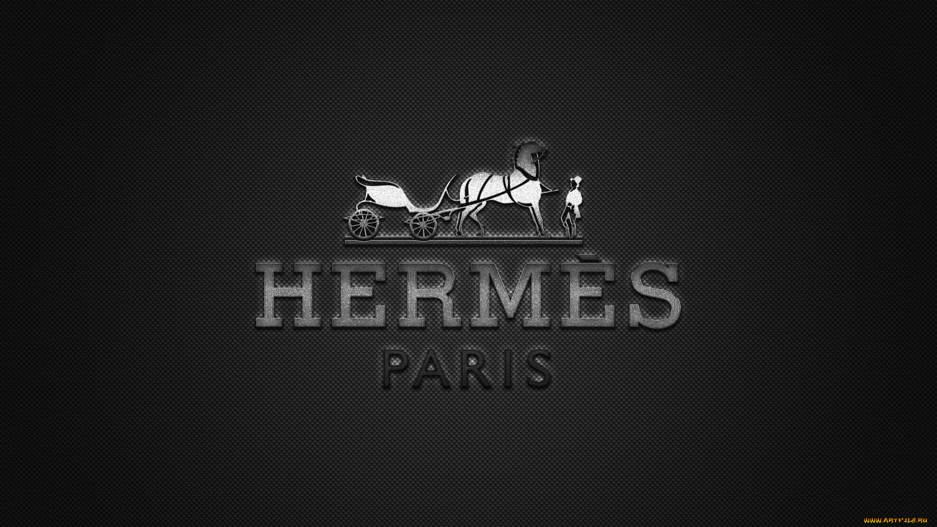 бренды, -, другое, логотип, металлическая, эмблема, марка, одежды, черно-углеродная, текстура, мировые, hermes, модная, концепция