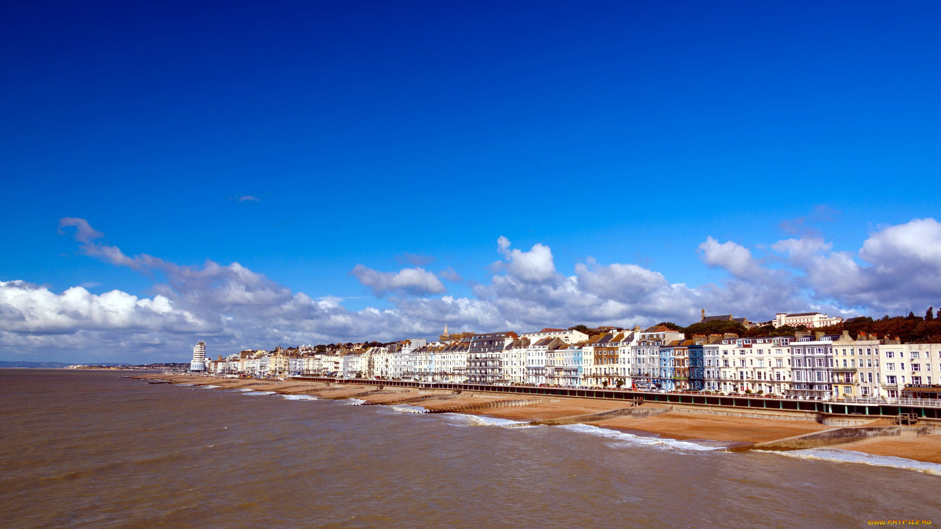 hastings, , england, города, -, улицы, , площади, , набережные, england