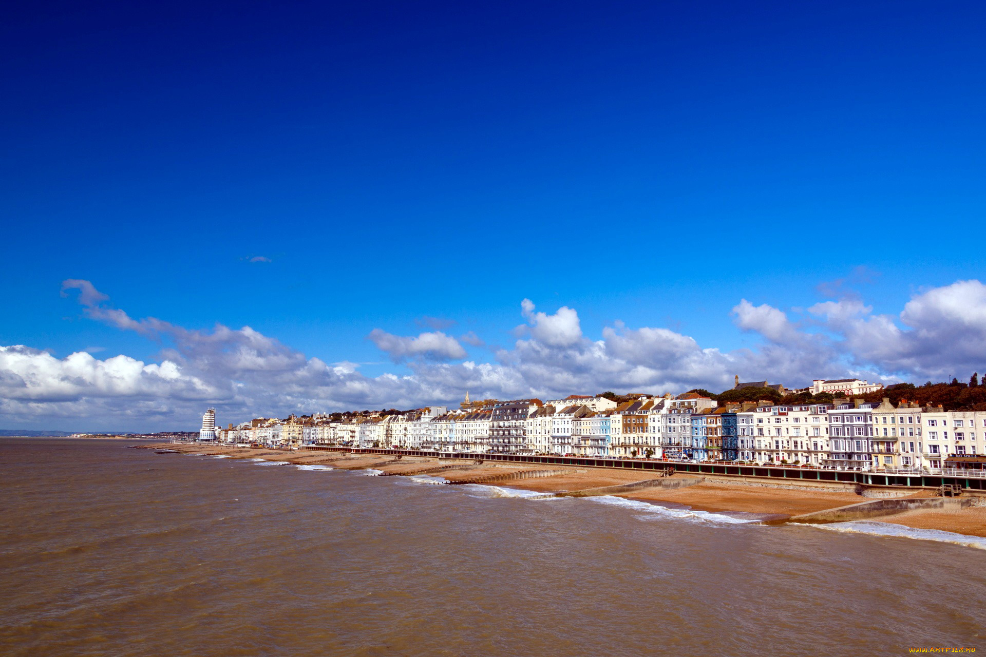 hastings, , england, города, -, улицы, , площади, , набережные, england