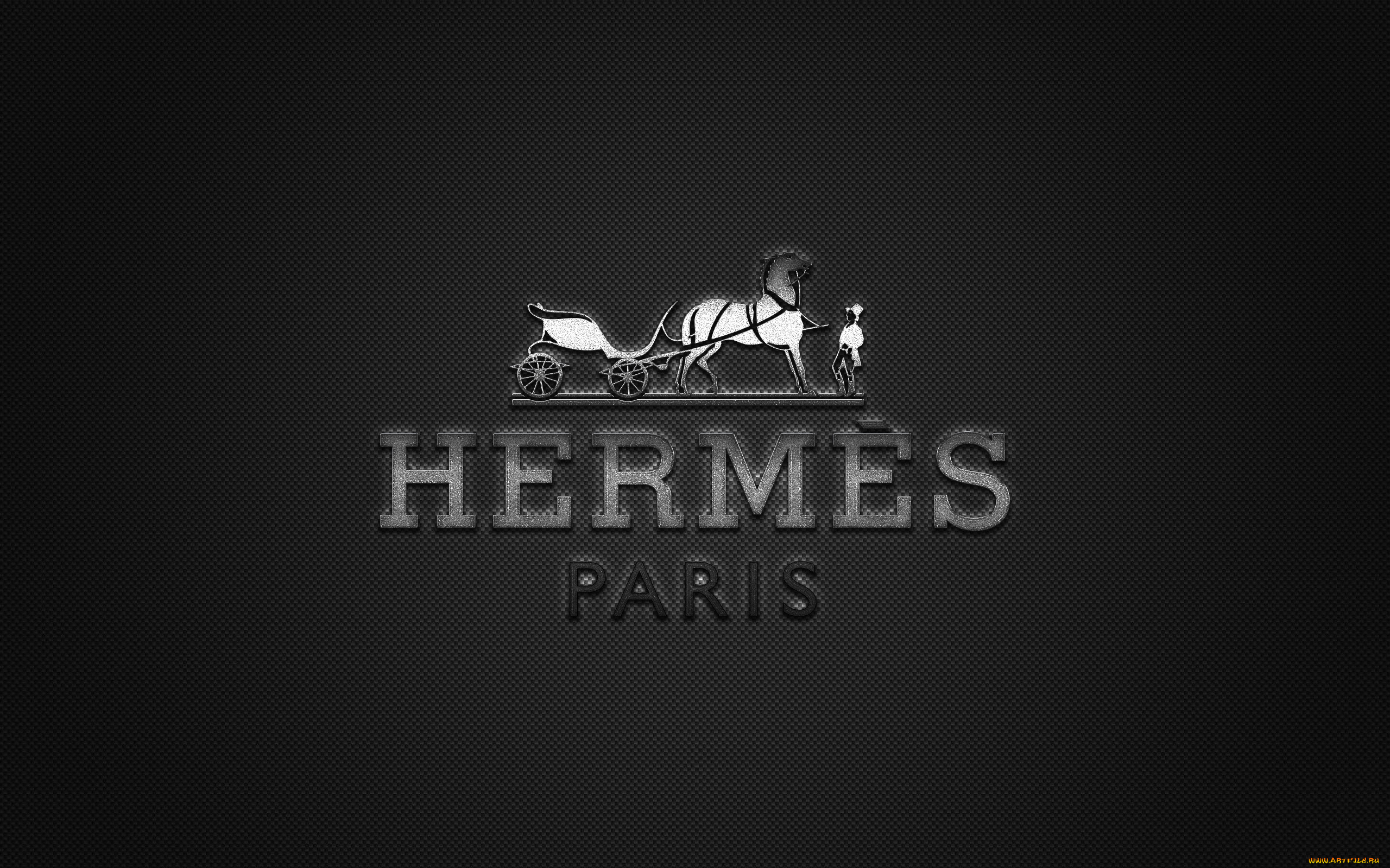 бренды, -, другое, логотип, металлическая, эмблема, марка, одежды, черно-углеродная, текстура, мировые, hermes, модная, концепция