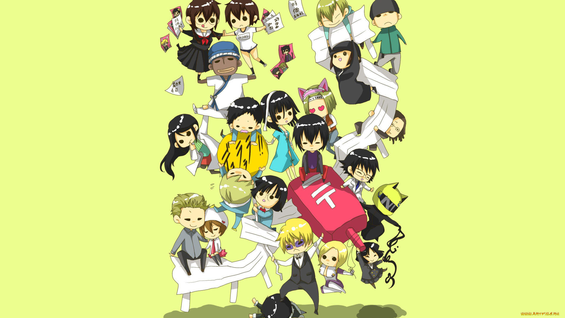 аниме, durarara, дюрарара