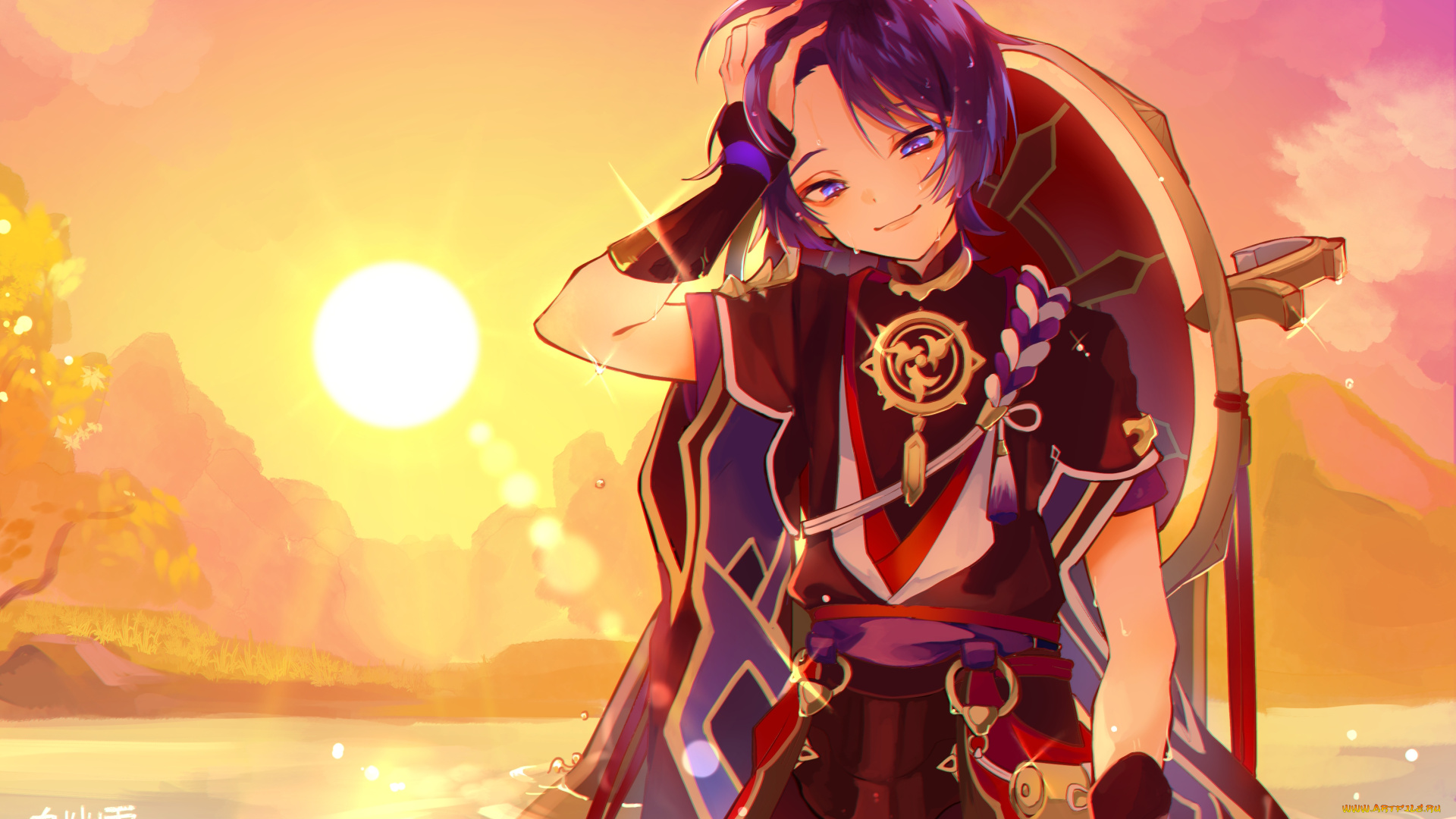 аниме, genshin, impact, genshin, impact