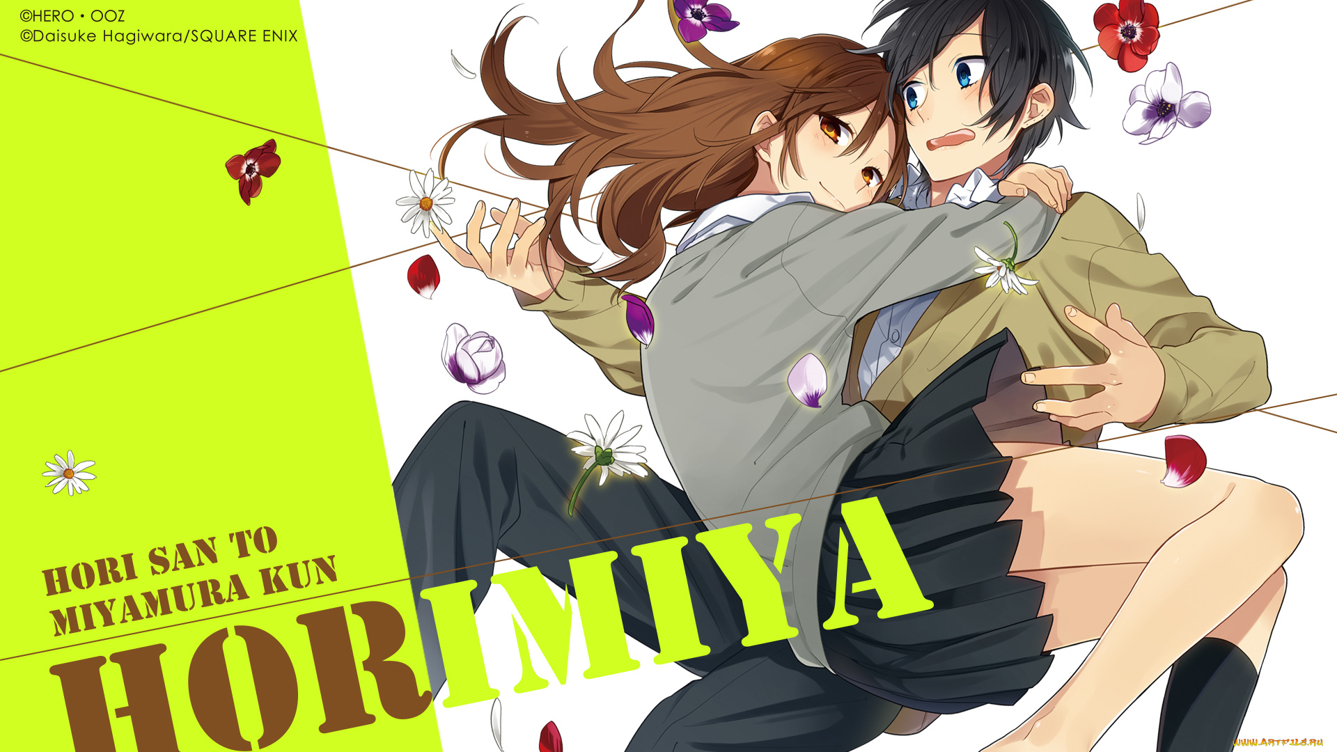 аниме, hori-san, to, miyamura-kun, хори, сан, и, миямура, кун