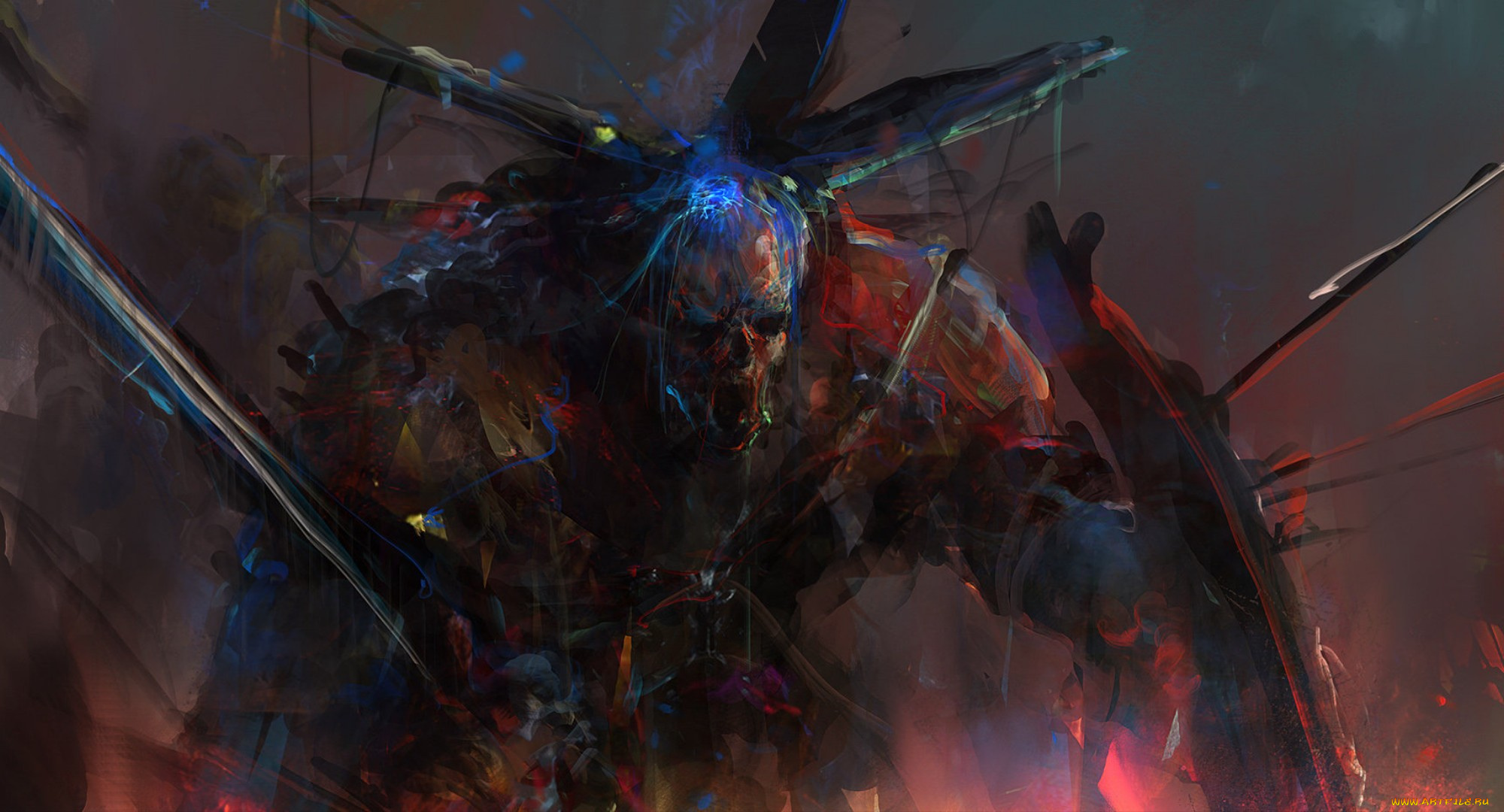 фэнтези, нежить, скелет