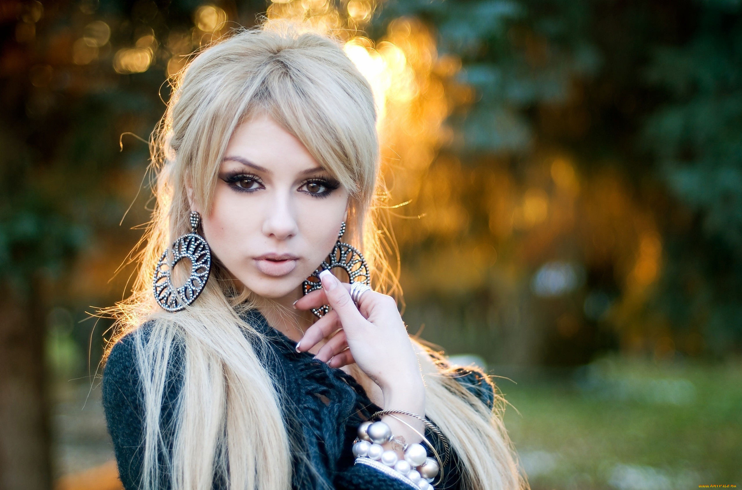 девушки, екатерина, фетисова, серьги, браслет