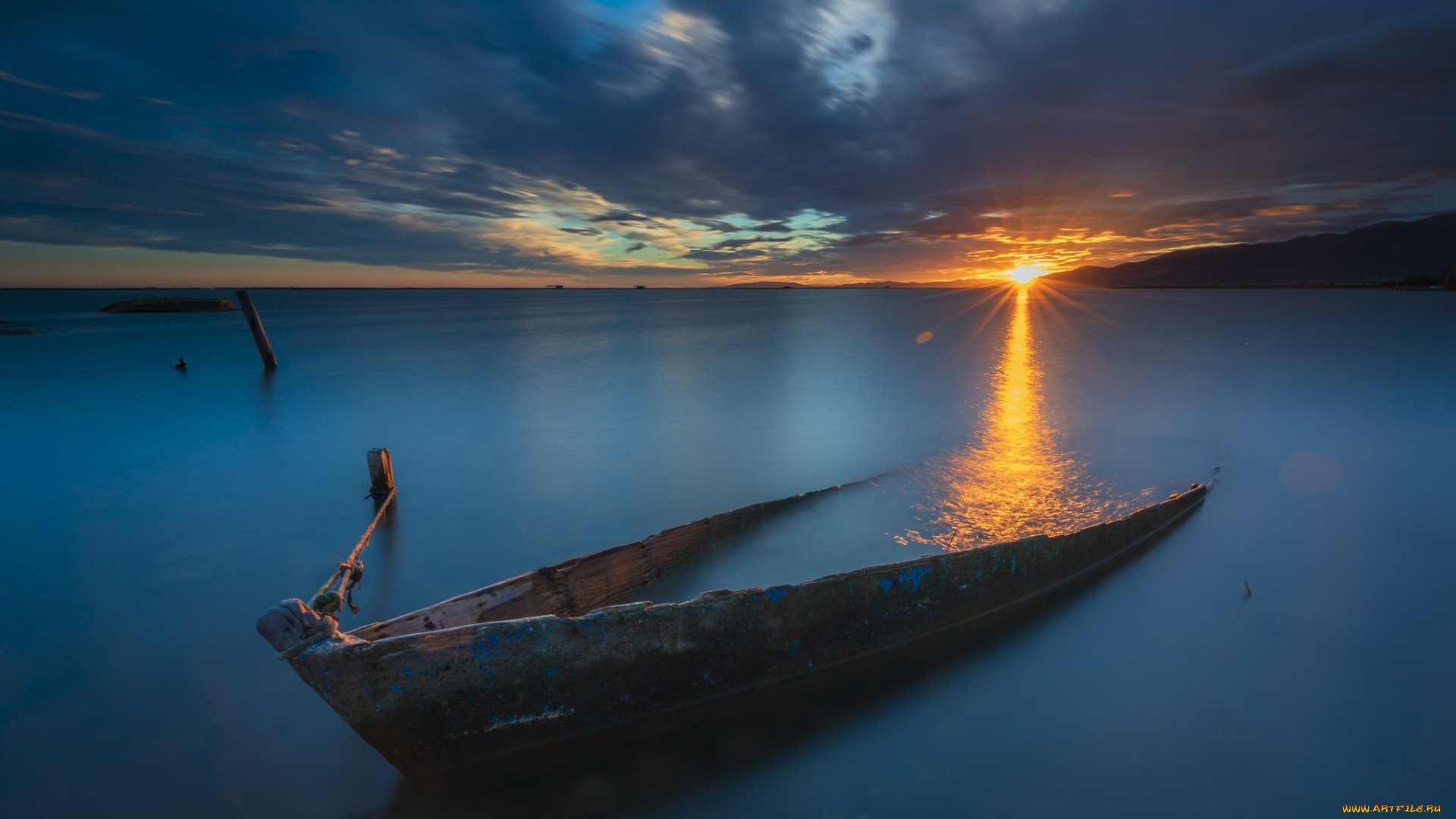 корабли, лодки, , шлюпки, море, вода, лодка, закат