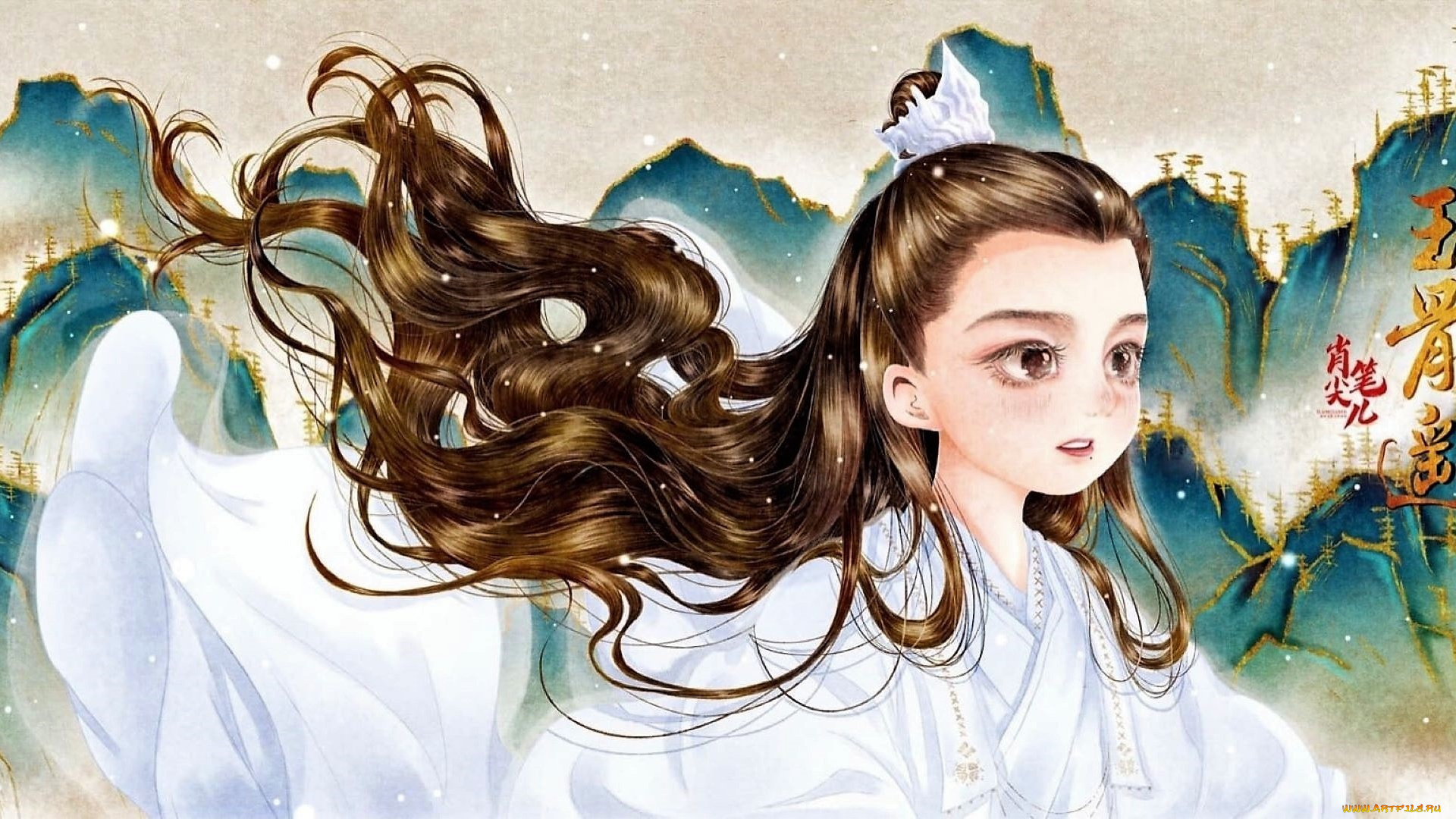 рисованное, кино, , мультфильмы, ши, ин, баллада, о, нефритовой, кости