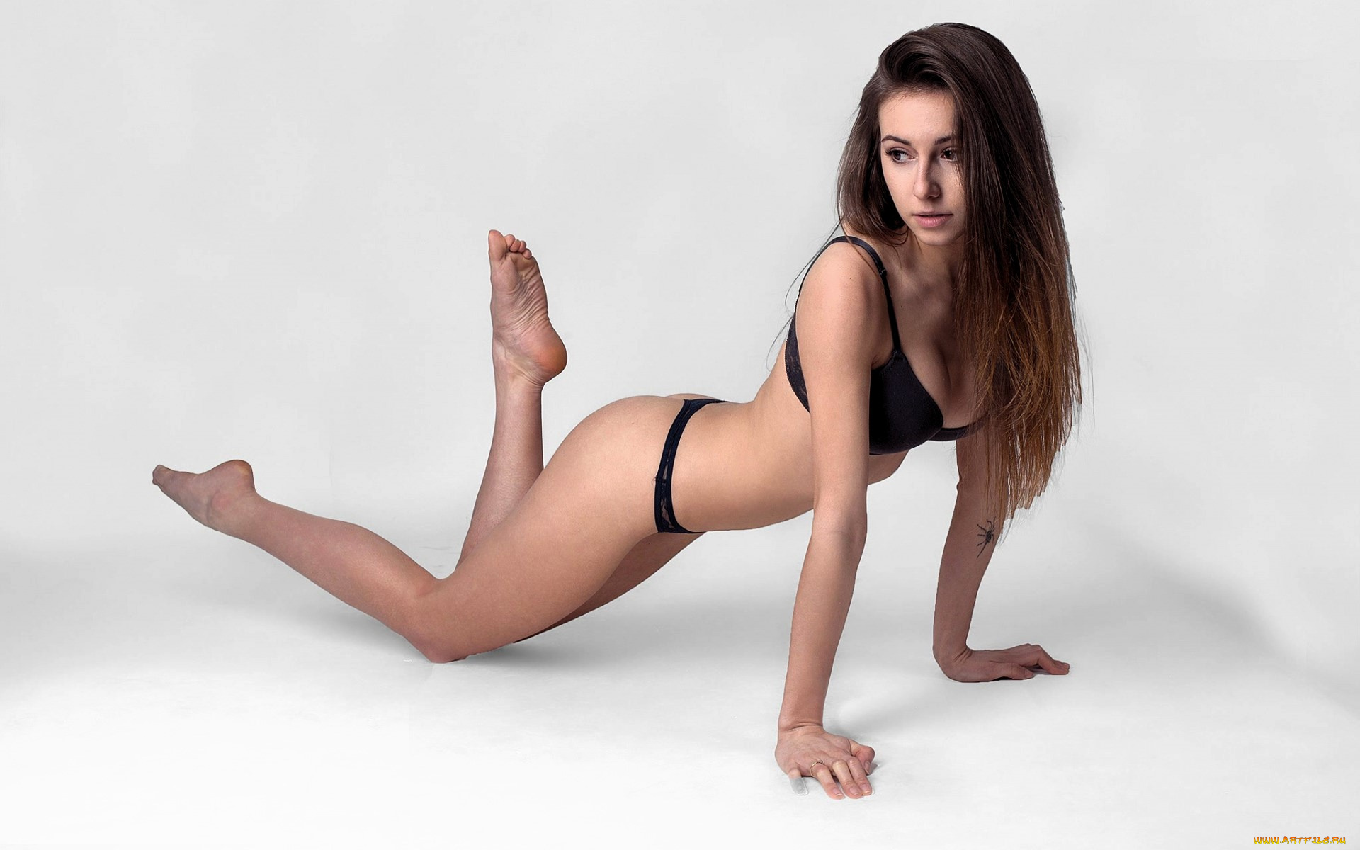 eliza, wolniewicz, девушки, русая, белье, пол