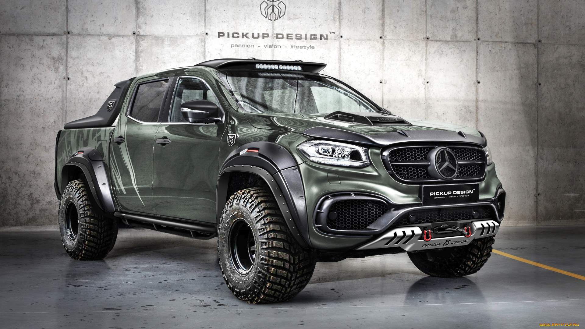 пикап, автомобили, mercedes-benz, x, class, pickup, design
