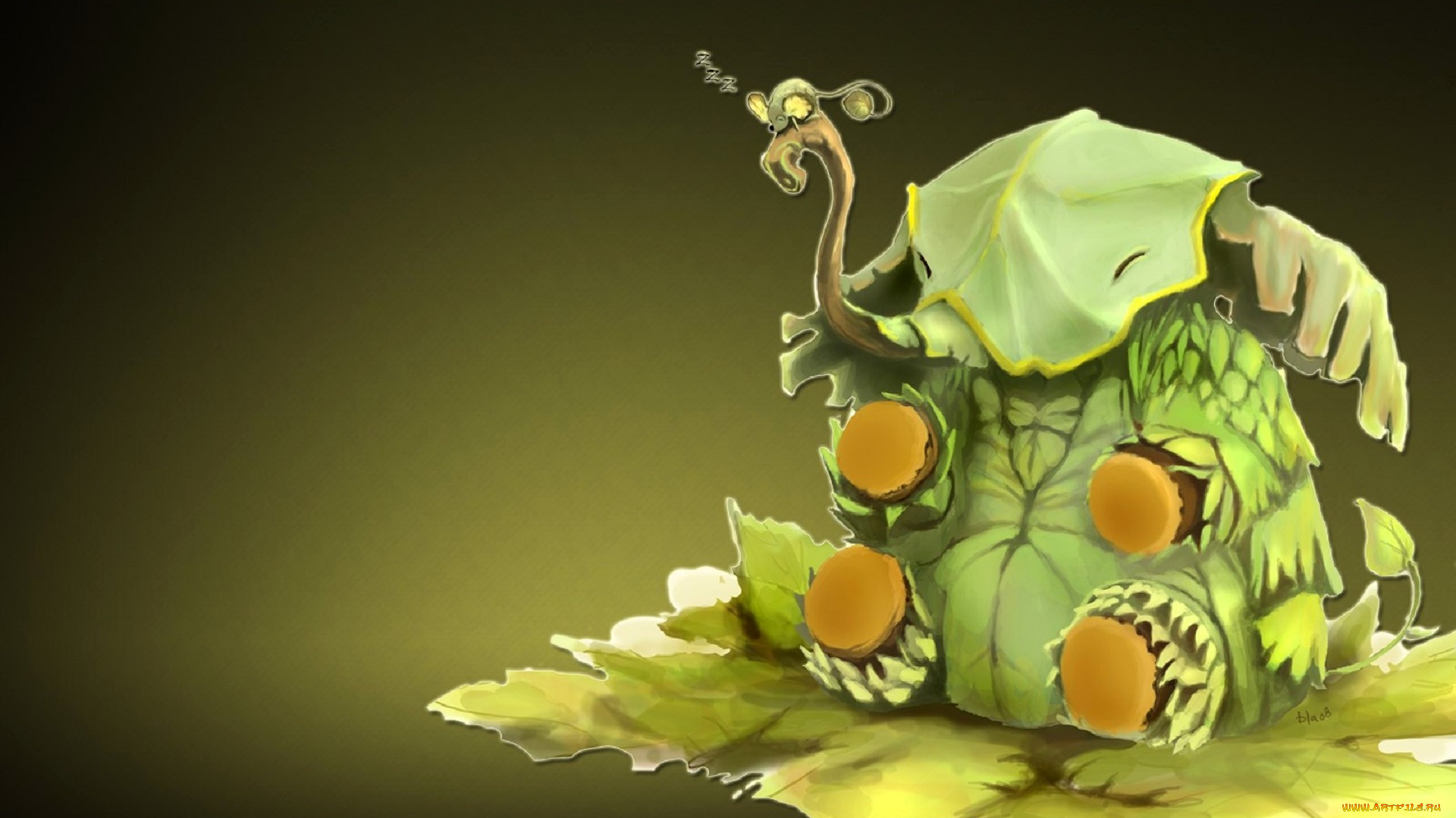 видео, игры, twin, skies, существо, монстр