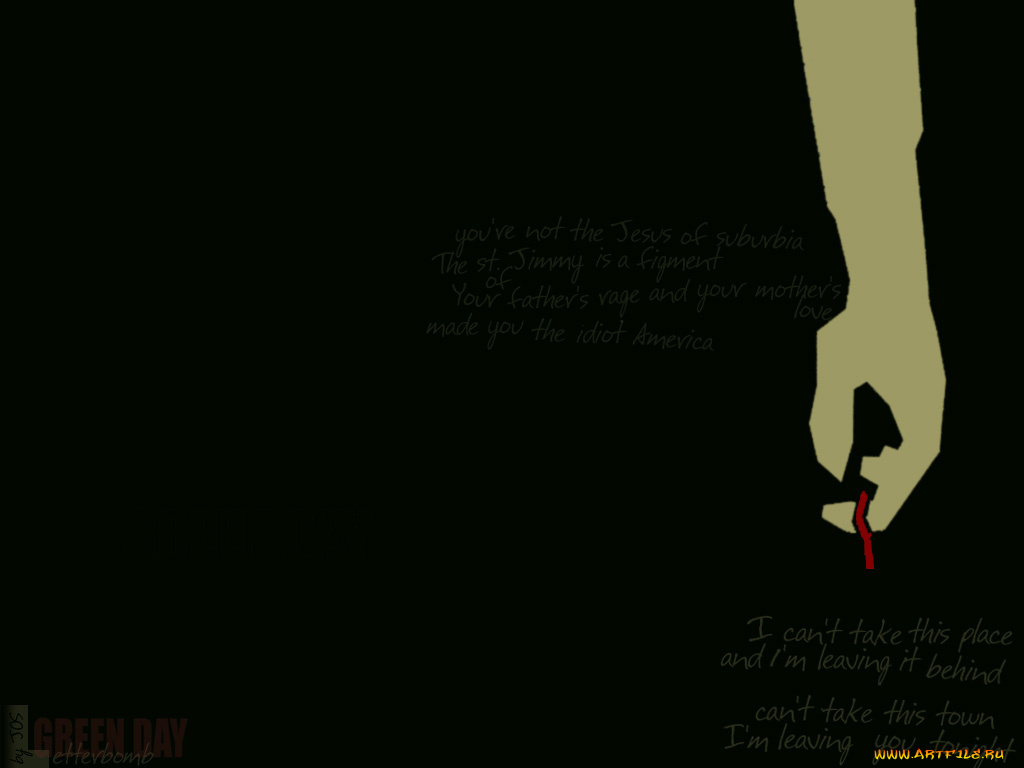 letterbomb, музыка, green, day