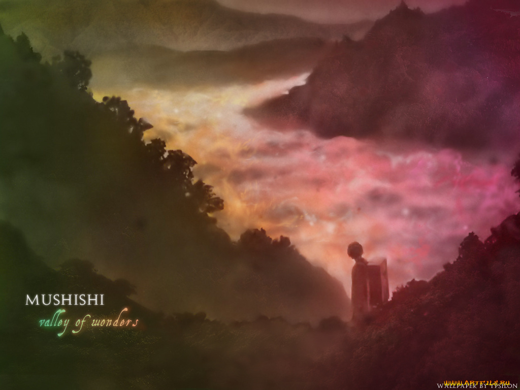 аниме, mushishi