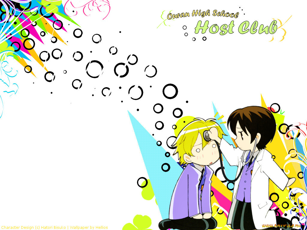 аниме, ouran, high, school, host, club