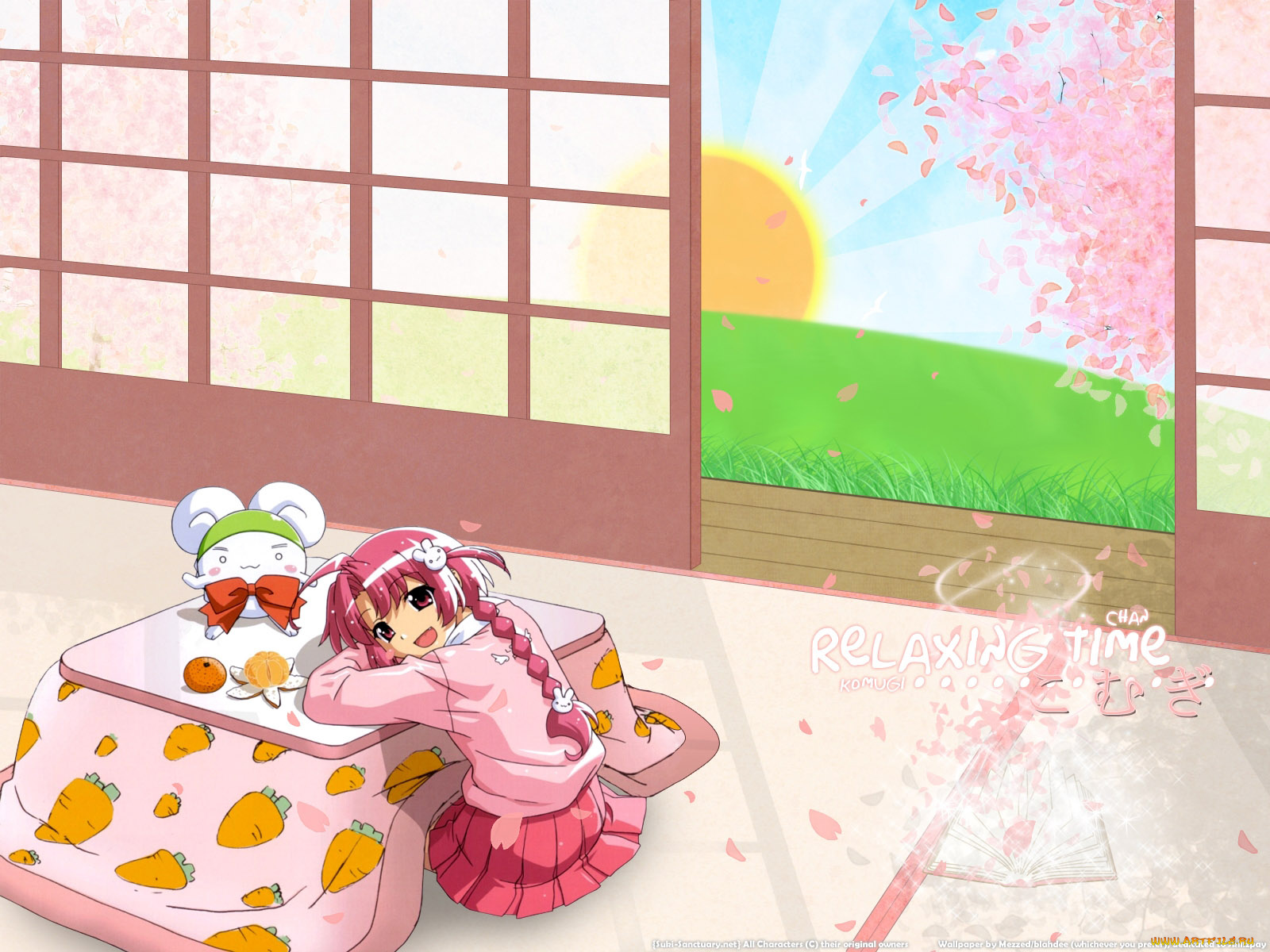 аниме, nurse, witch, komugi, chan