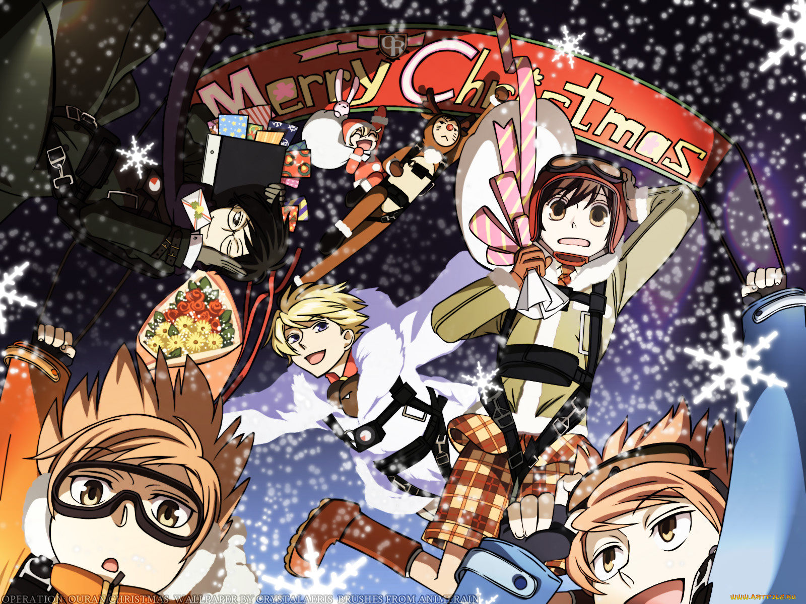 аниме, ouran, high, school, host, club
