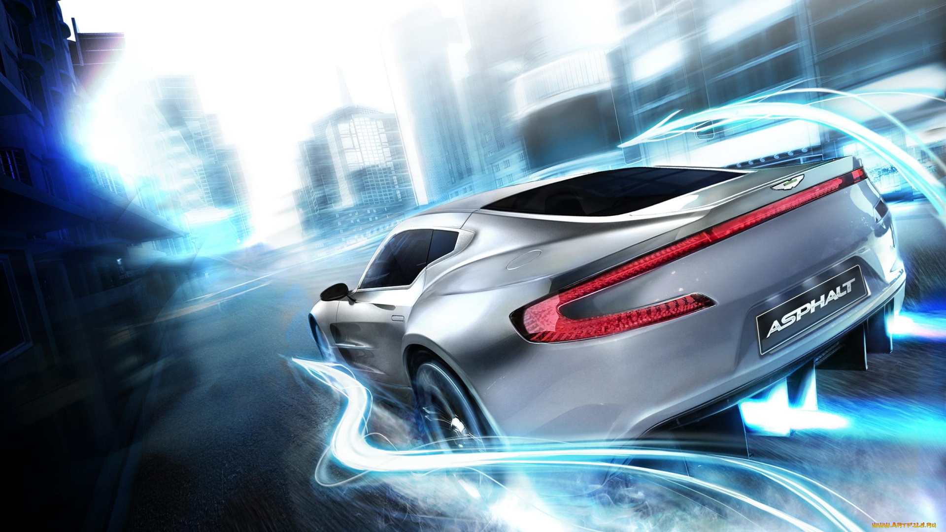 asphalt, 3d, видео, игры