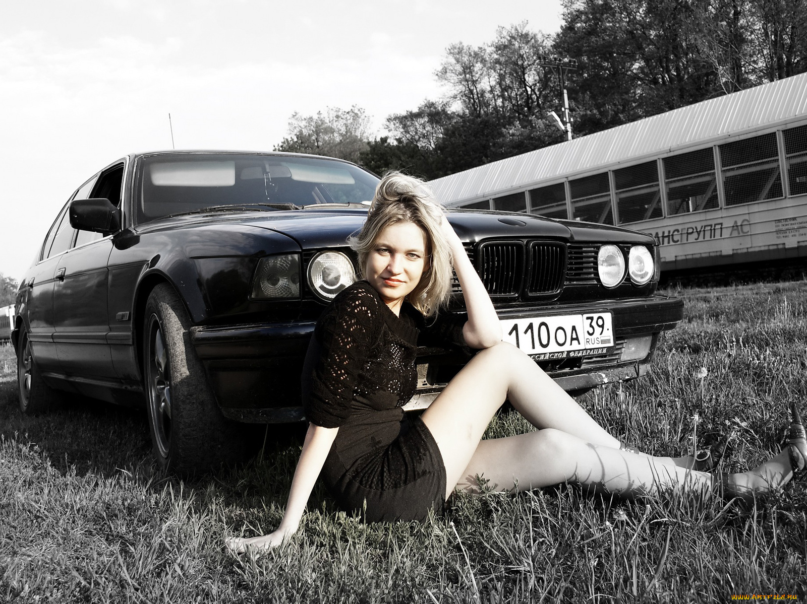 автомобили, авто, девушками