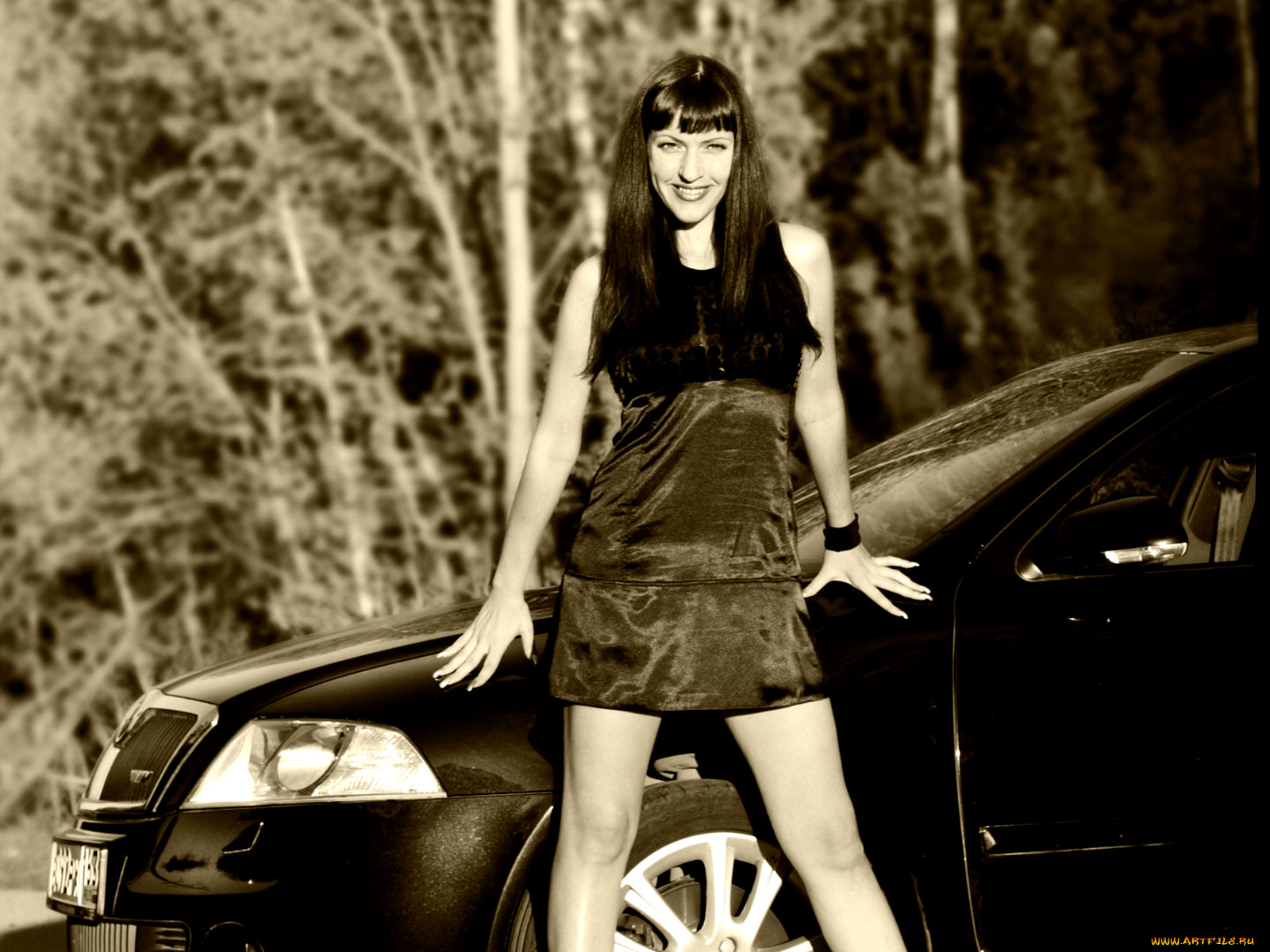 автомобили, авто, девушками, и, девушки