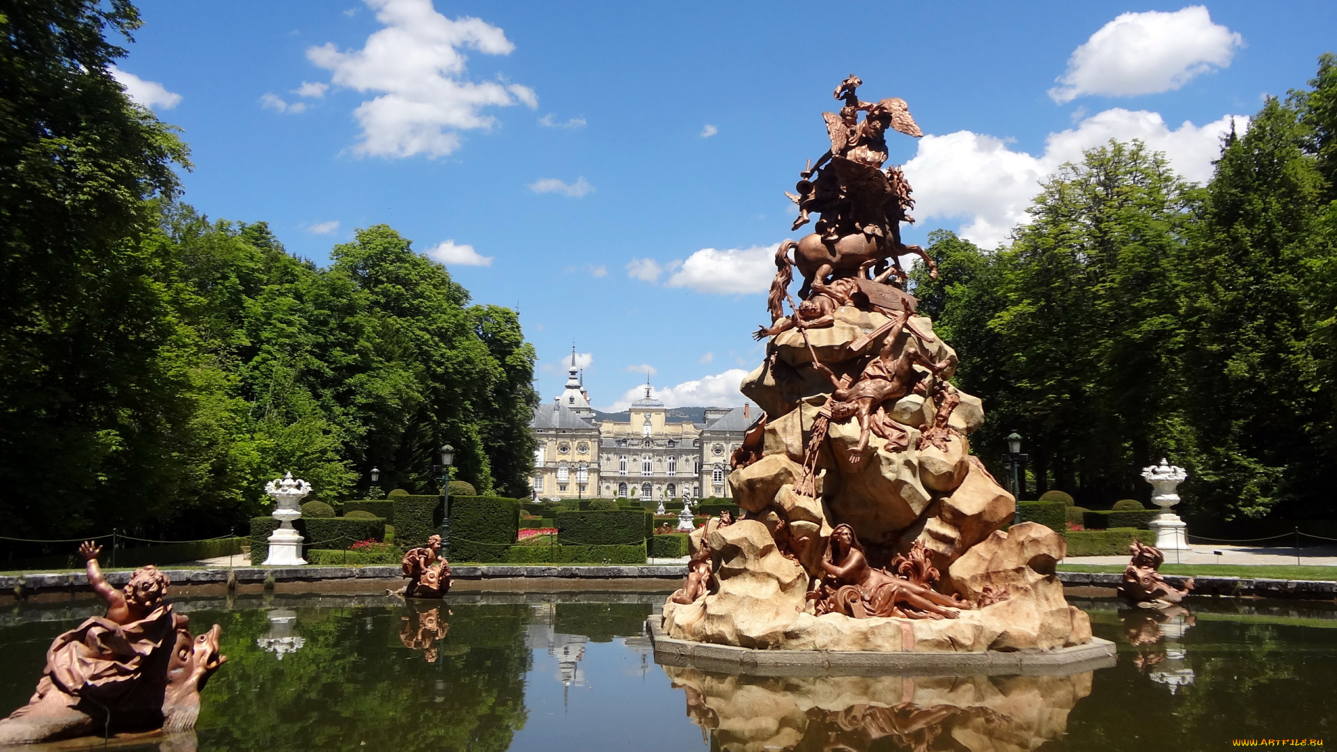 города, мадрид, испания, madrid, spain, palacio, real