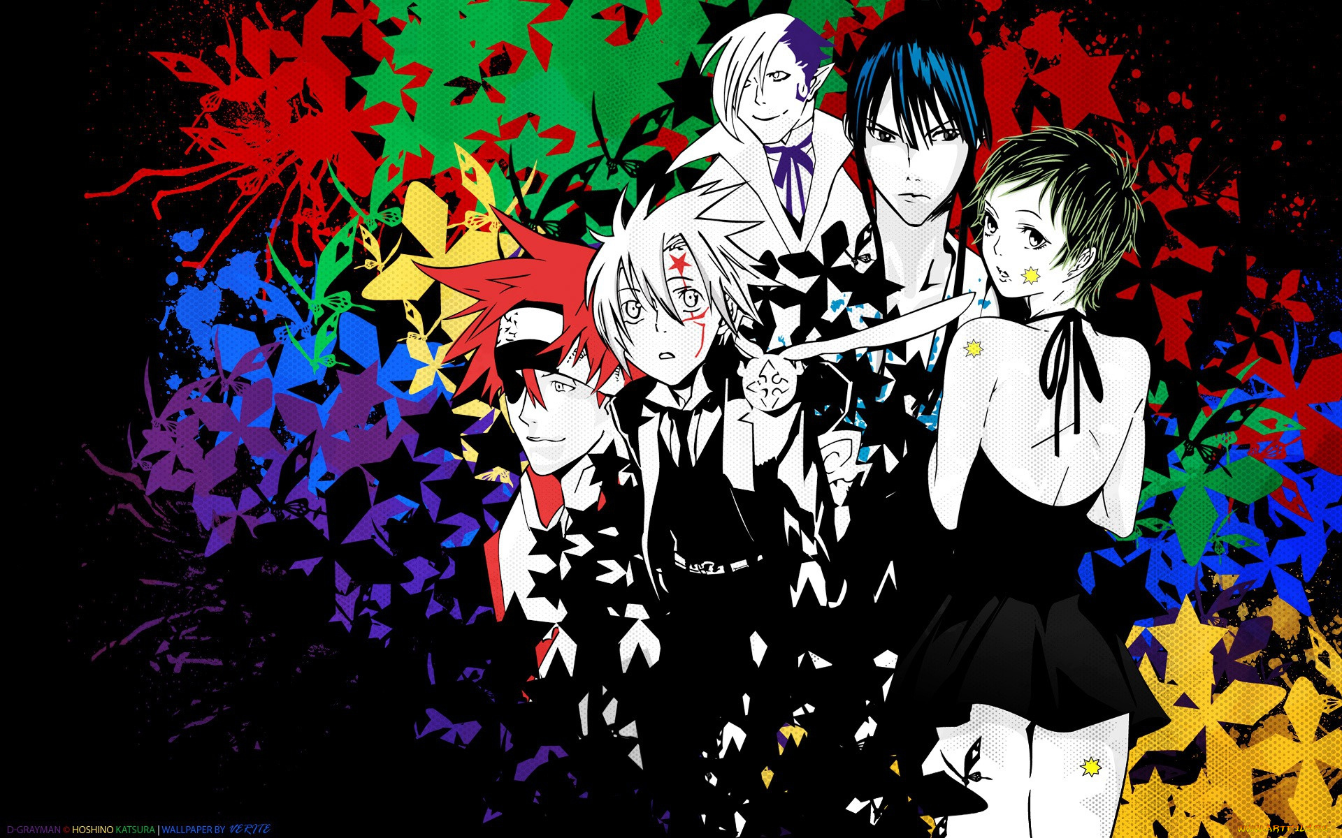 аниме, gray, man, lenalee, lee, arystar, krory, timcanpy, lavi, allen, walker, kanda, yuu
