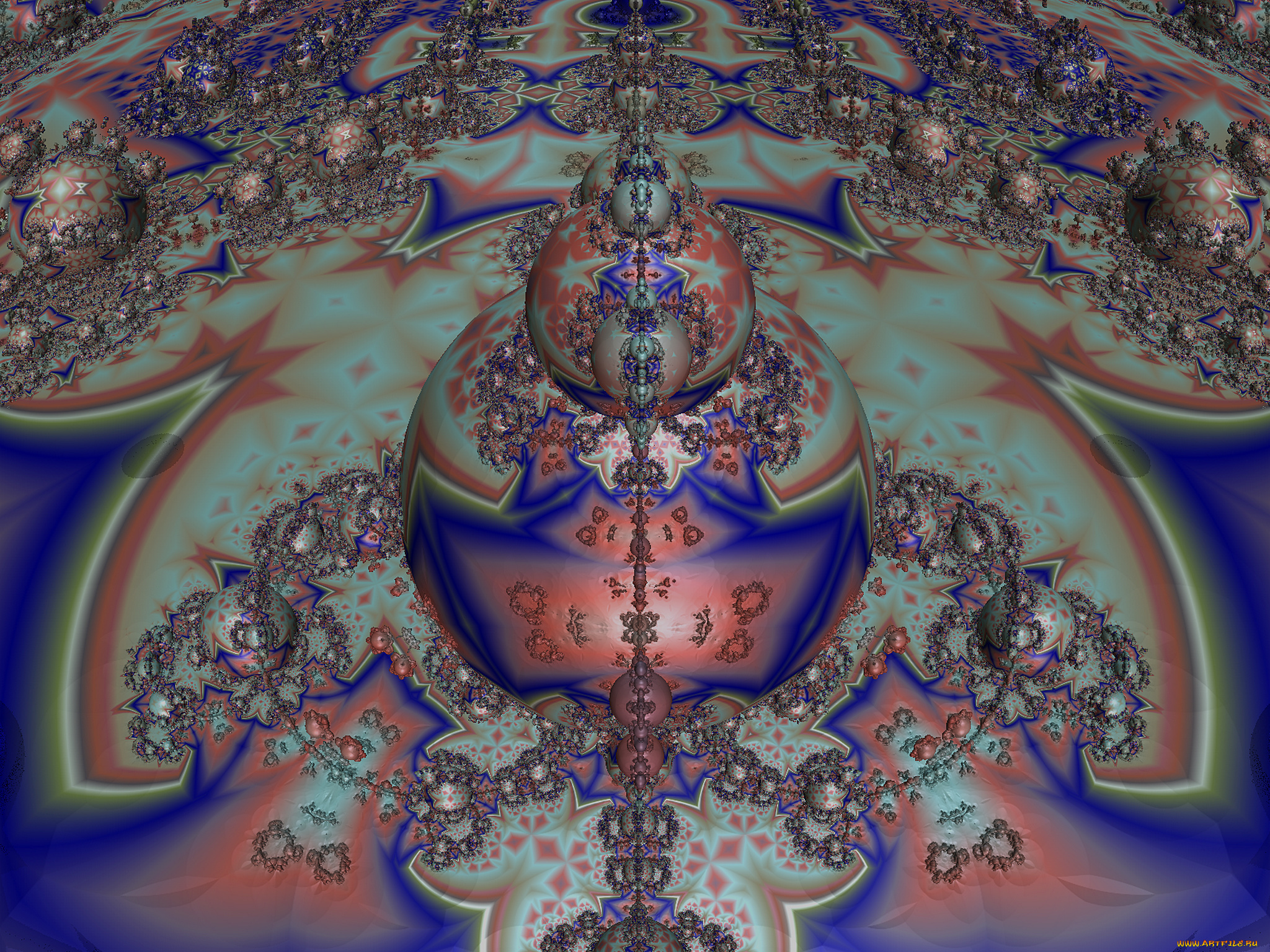 3д, графика, fractal, фракталы, узор, фон, цвета