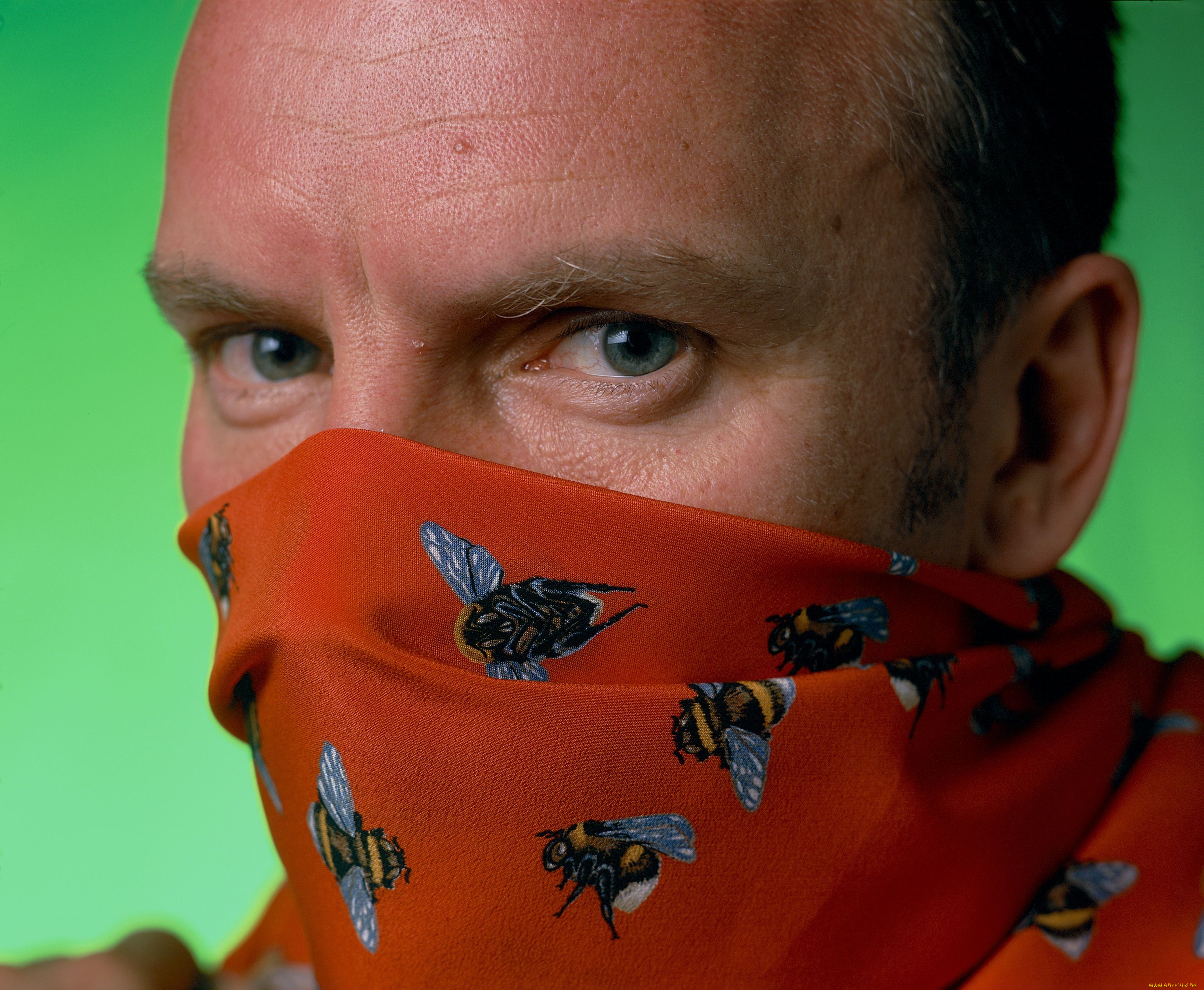 sting, музыка, платок