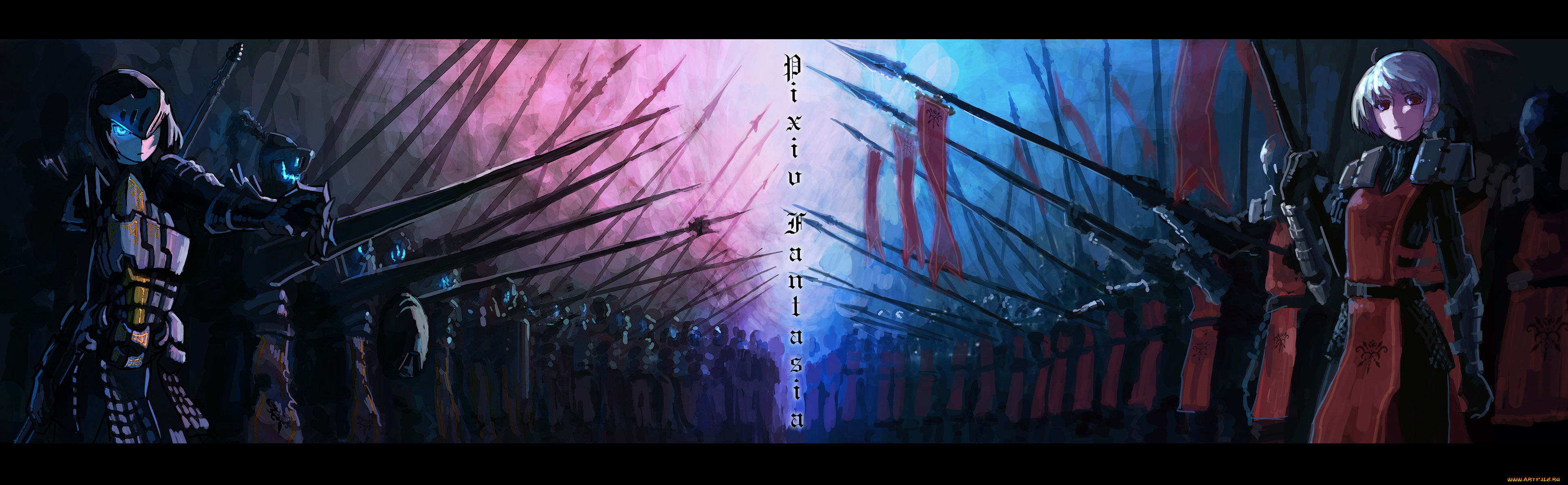 аниме, pixiv, fantasia
