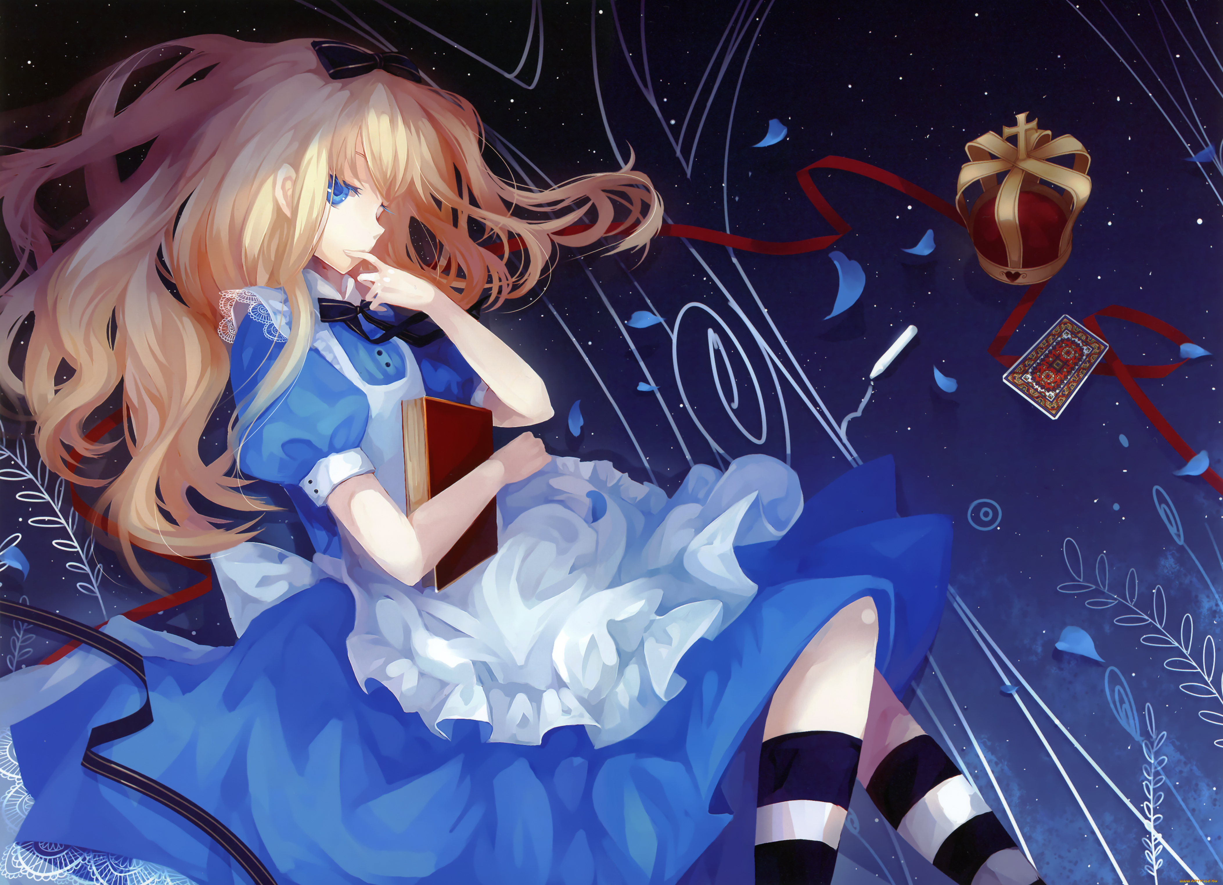аниме, alice, in, wonderland
