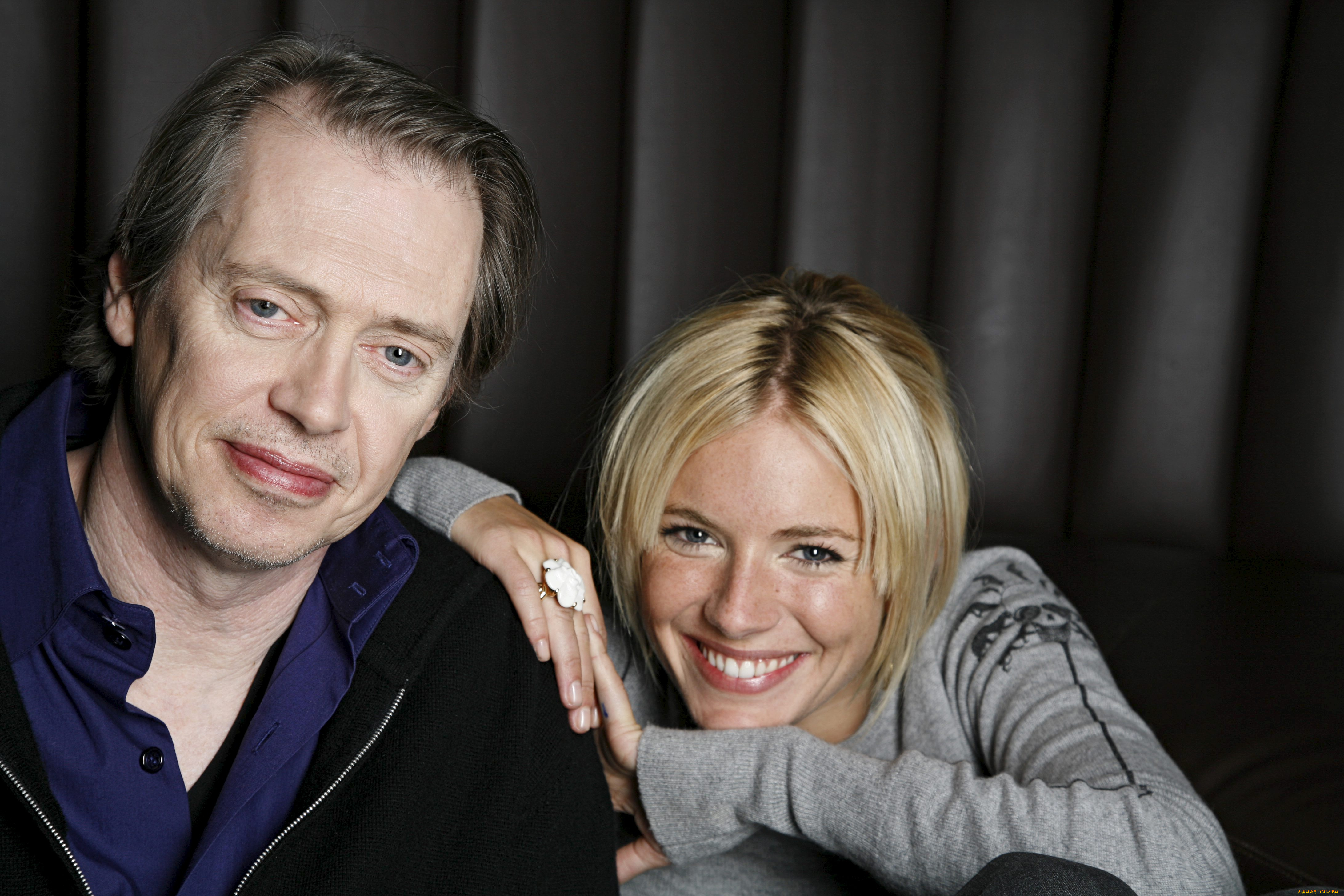 sienna, miller, steve, buscemi, разное, знаменитости, актриса, актер