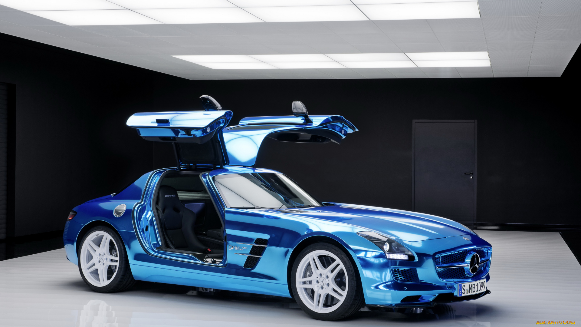 2012, mercedes, benz, sls, amg, electric, drive, автомобили, mercedes-benz