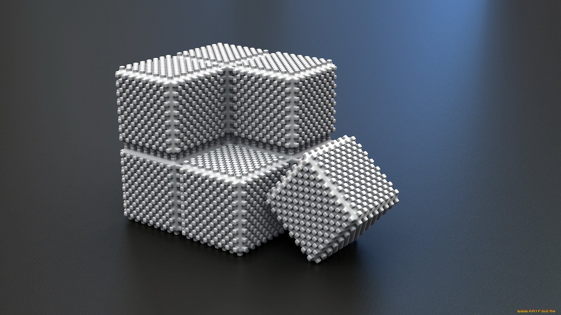 3д, графика, modeling, моделирование, квадрат