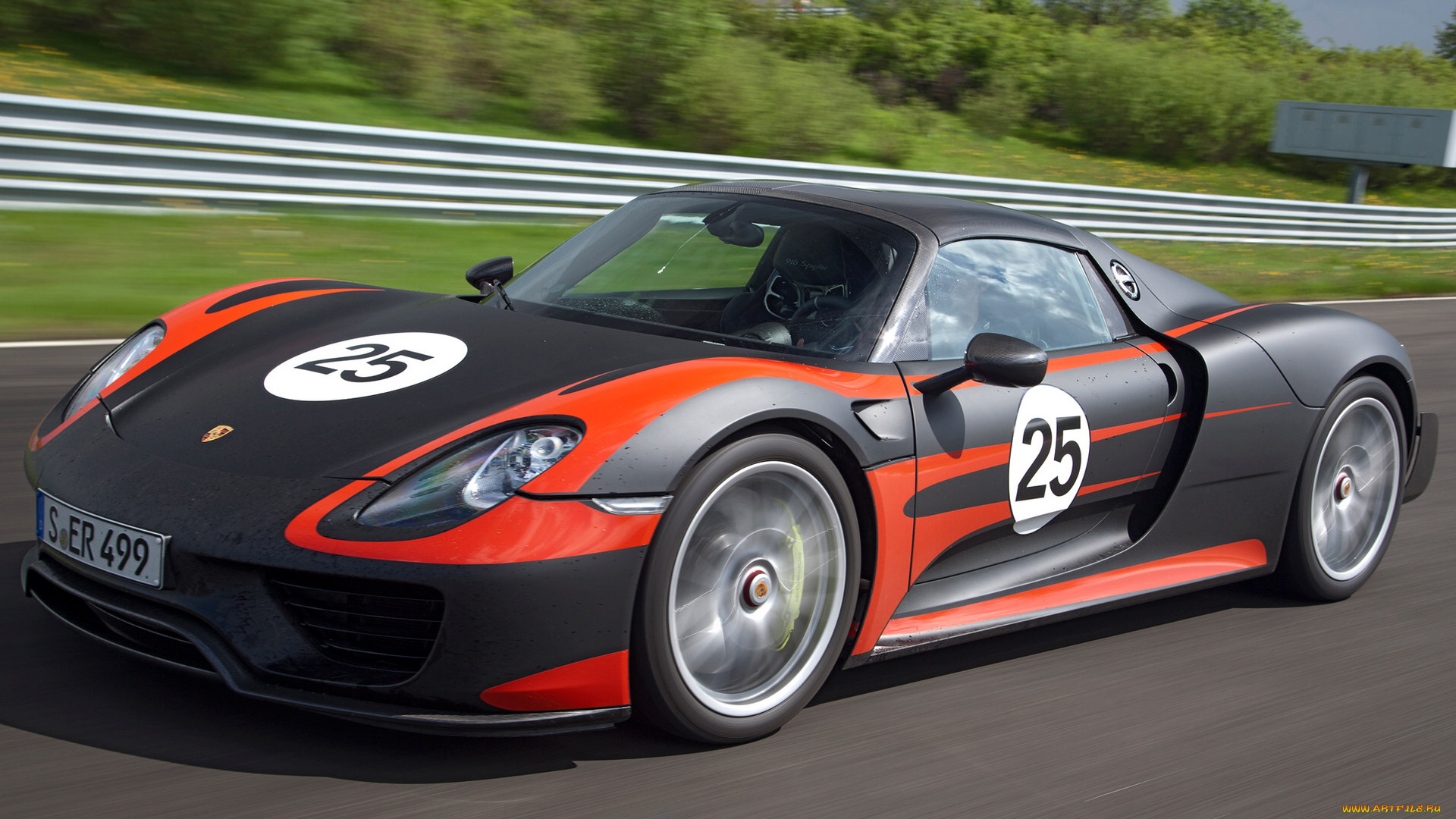 автомобили, porsche, 918, spyder