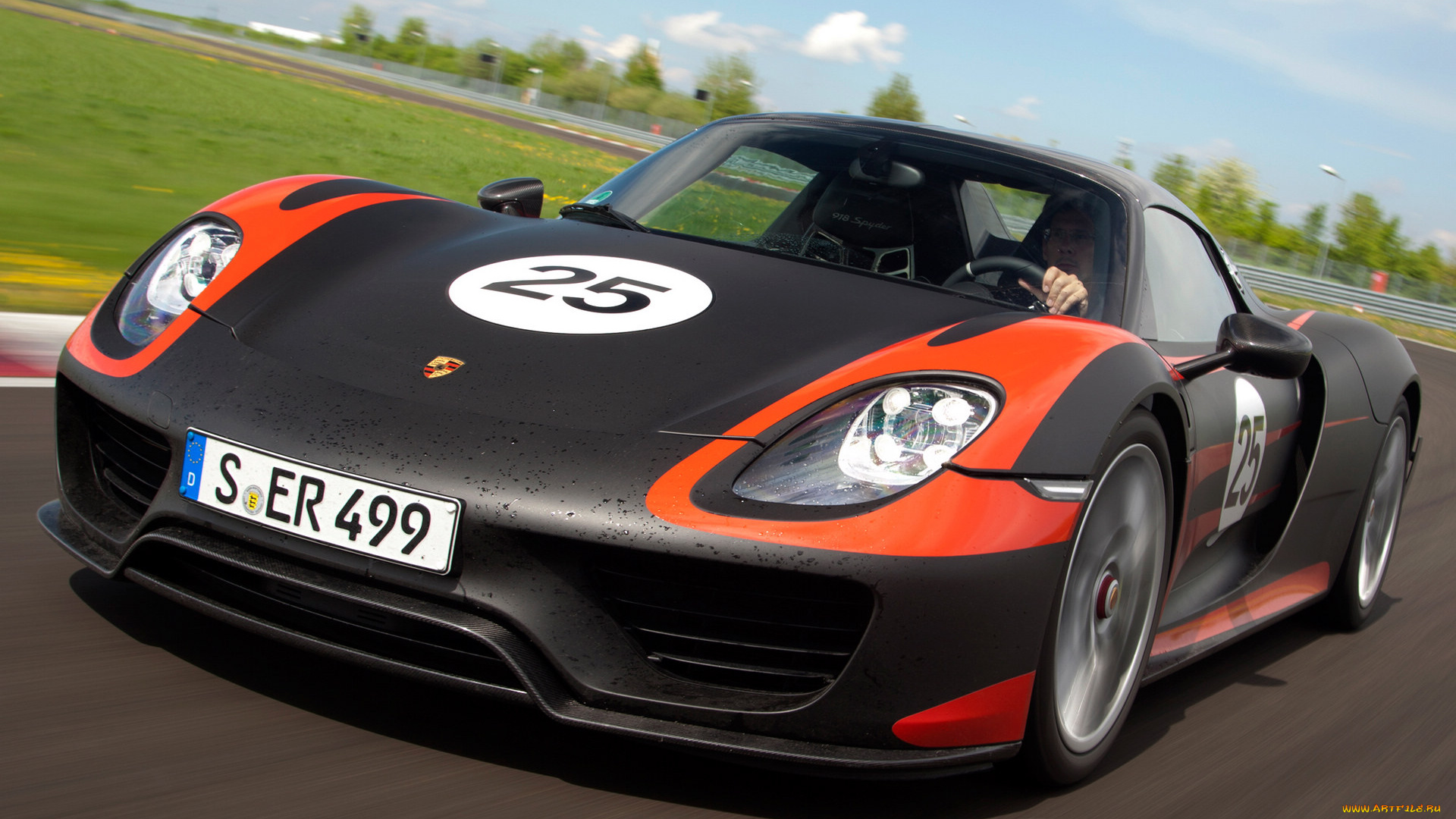 автомобили, porsche, 918, spyder