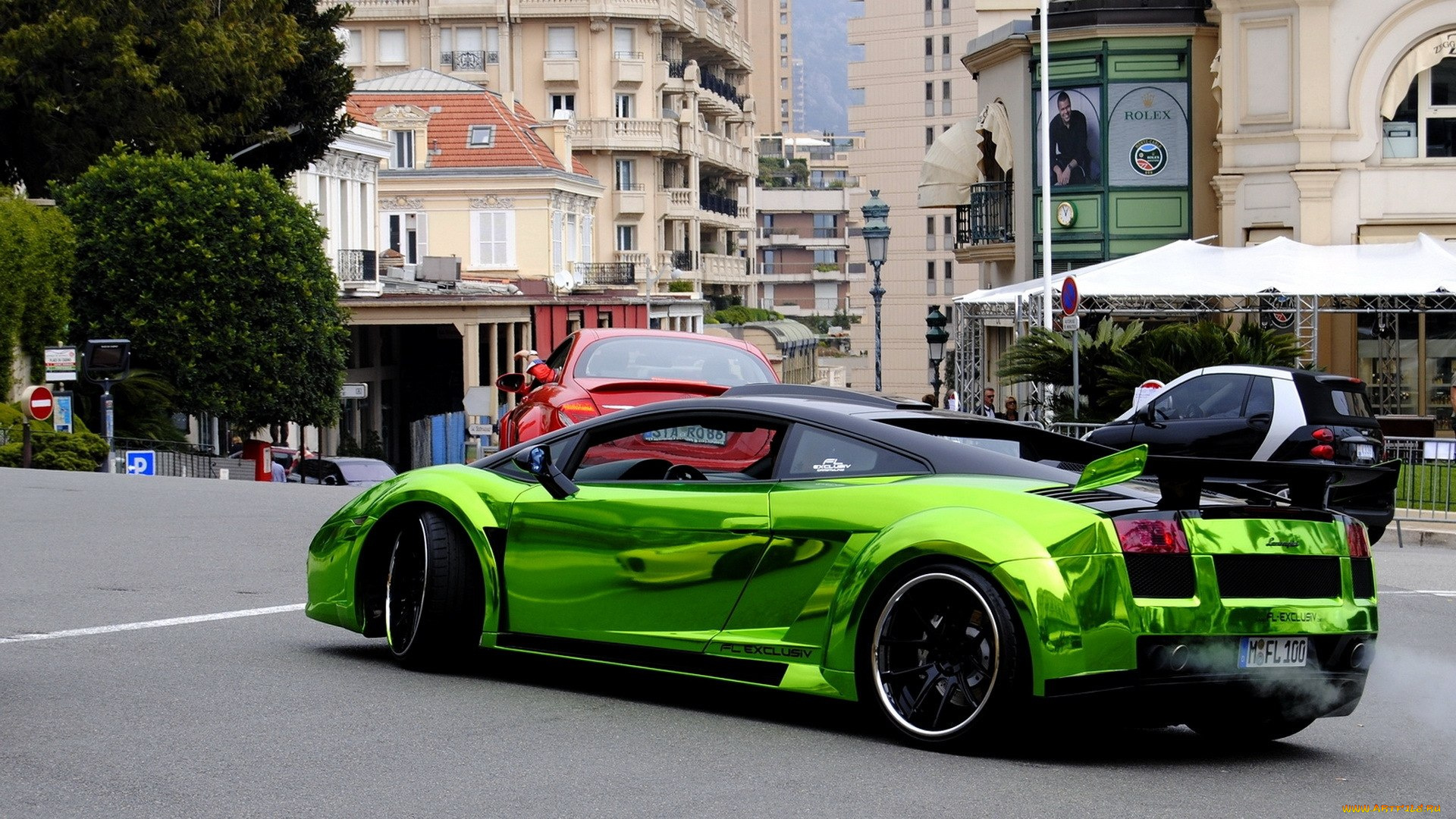 автомобили, выставки, уличные, фото, fl, exclusive, gallardo, lamborghini