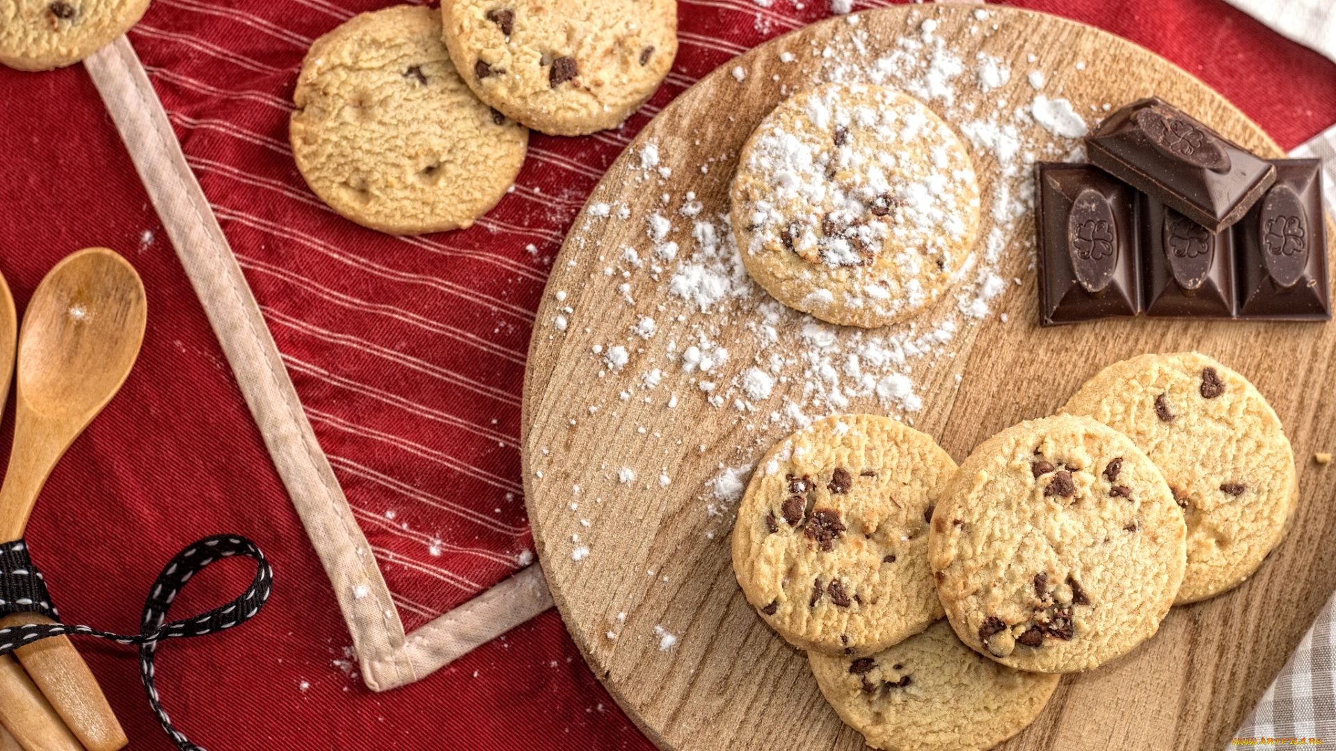 еда, пирожные, кексы, печенье, шоколад