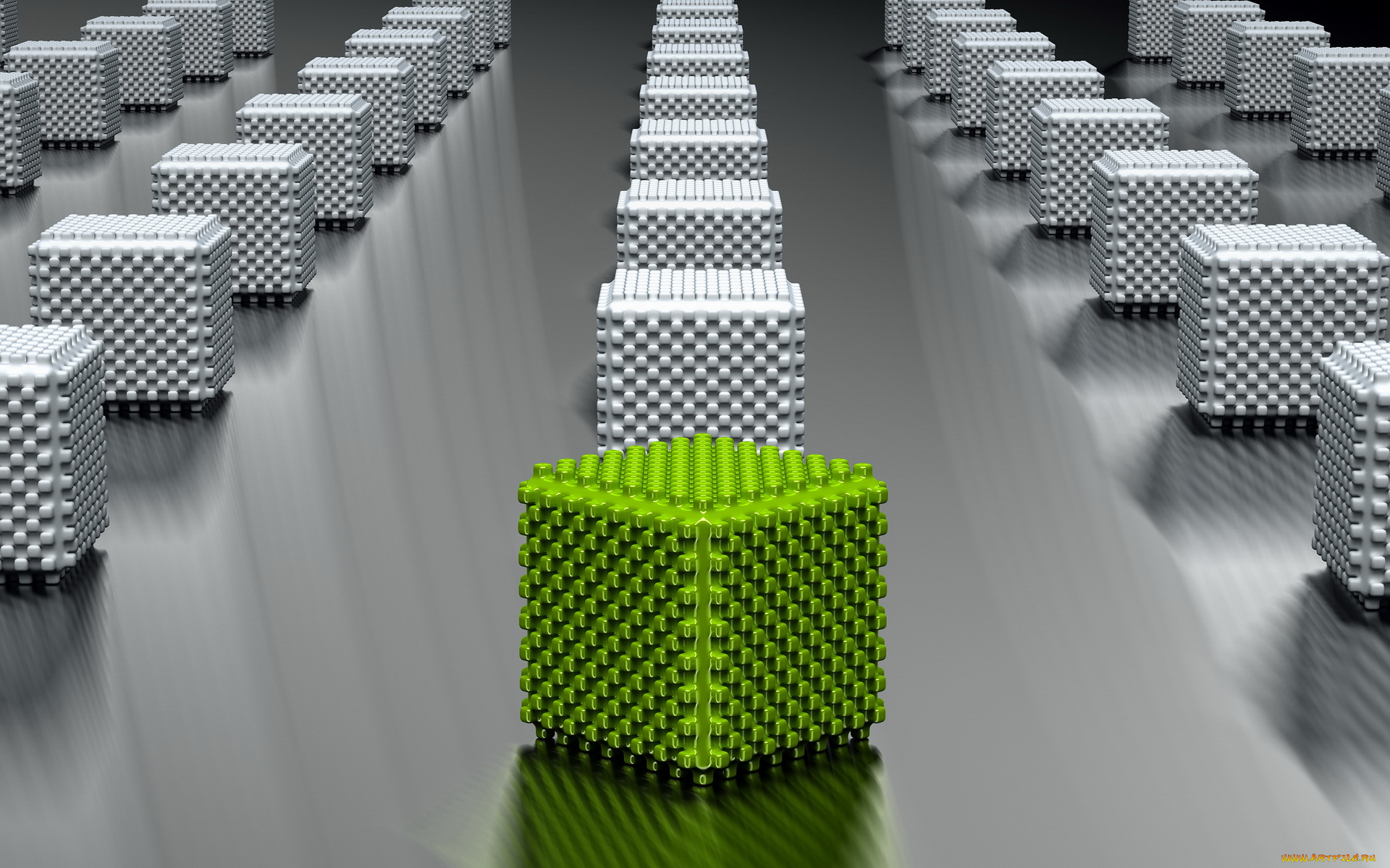 3д, графика, modeling, моделирование, кубики