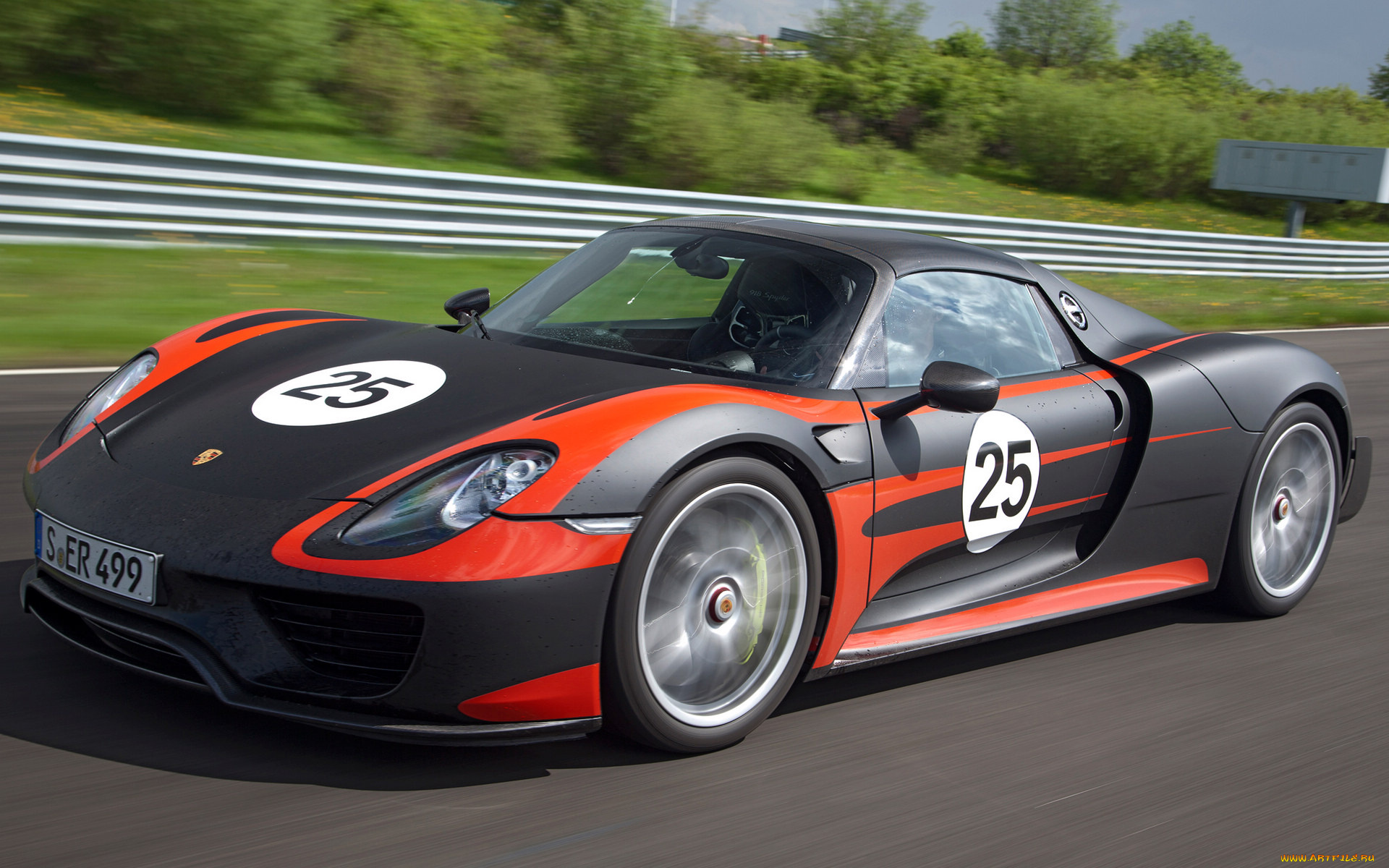 автомобили, porsche, 918, spyder