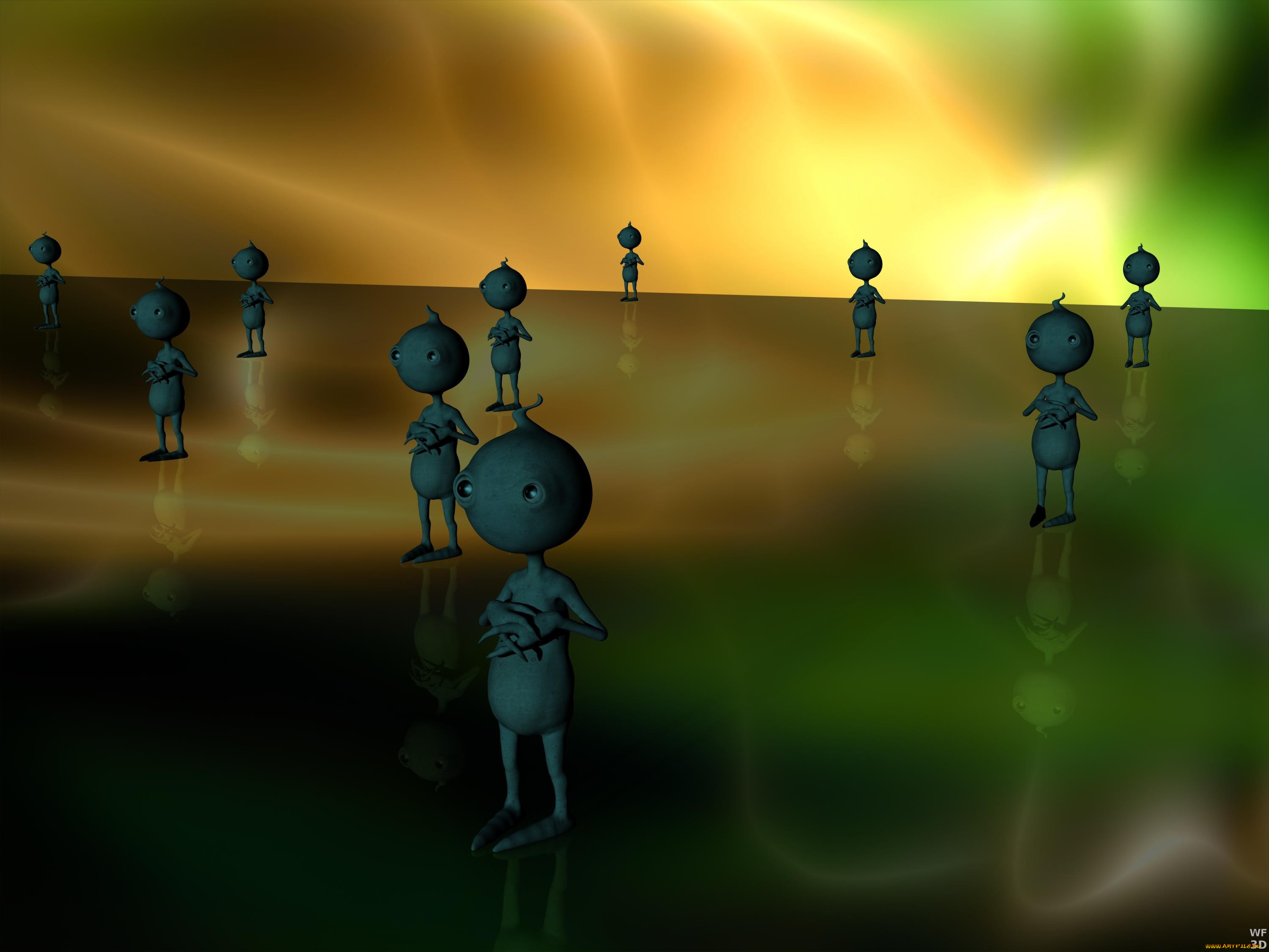 3д, графика, creatures, существа