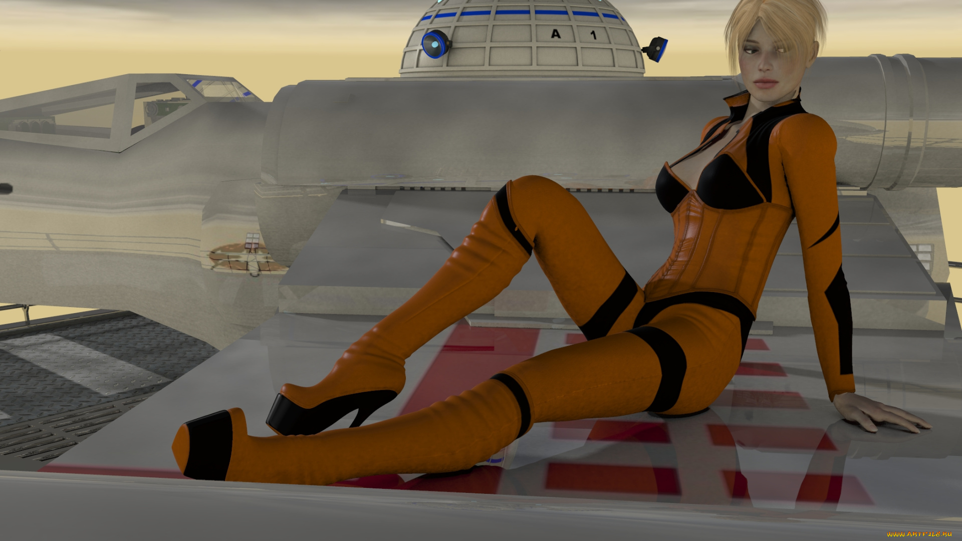 3д, графика, fantasy, , фантазия, взгляд, девушка